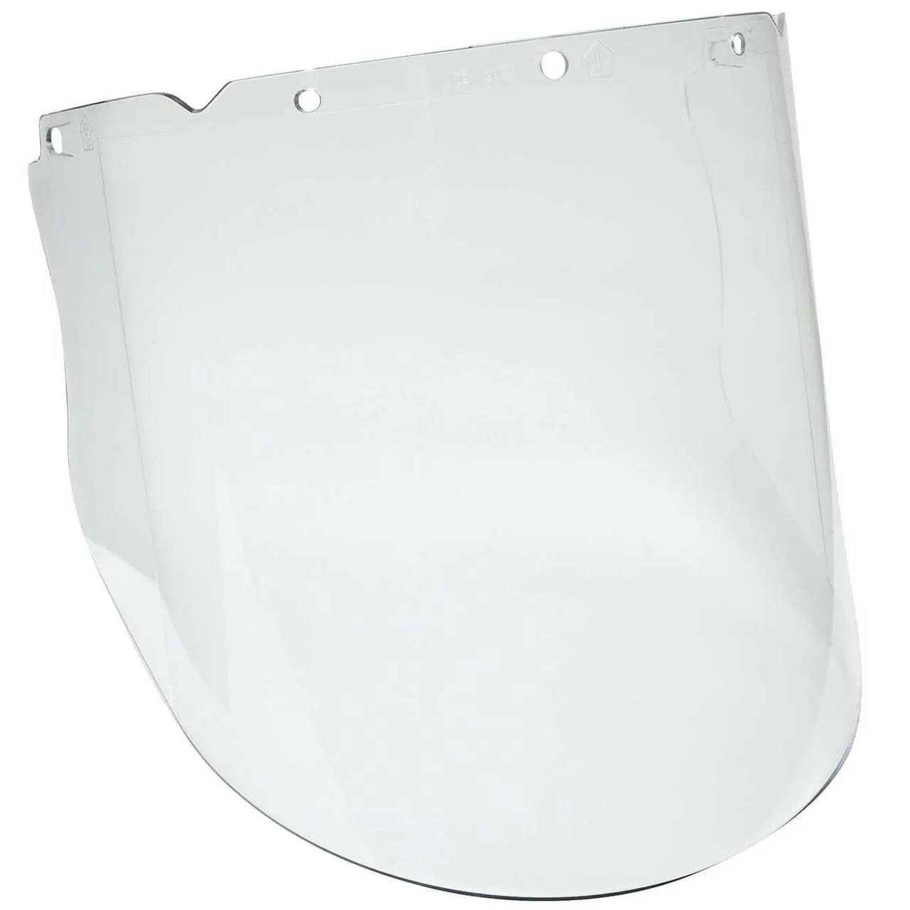 MSA V-Gard Heavy Duty Polycarbonate Molded Visor, Clear, 9.25" x 17" – 10115844 - Image 3
