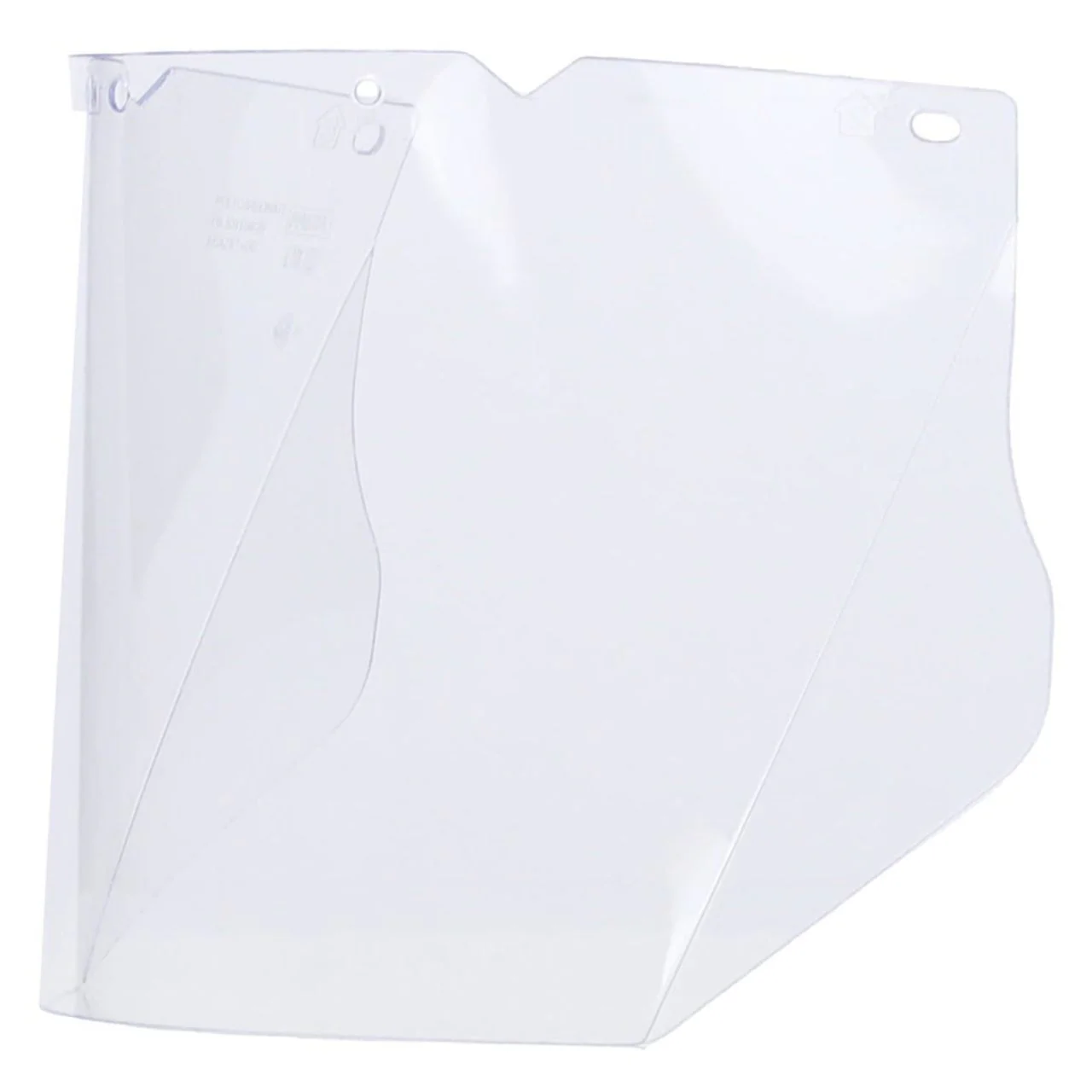 MSA V-Gard Clear Polycarbonate Contoured Face Shield, 8in x 17in x .04in - 10115836 - Image 4