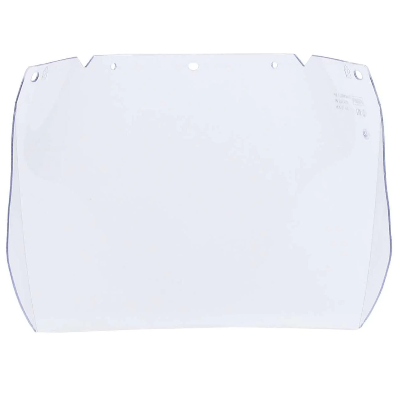 MSA V-Gard Clear Polycarbonate Contoured Face Shield, 8in x 17in x .04in - 10115836 - Image 6