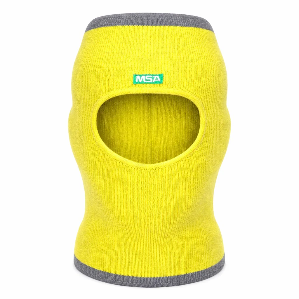 MSA V-Gard Winter Hard Hat Liner, 10118418, Hi-Viz Yellow-Green