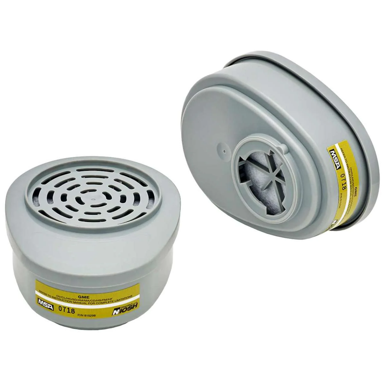 MSA 815359 Advantage Respirator Cartridges, Multigas GME, 2 Pack - Image 2