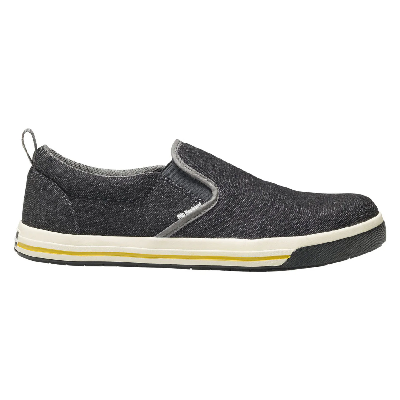 Nautilus Men's Westside Black SD Casual Slip-On Steel Toe Shoes - N1430 - Image 2