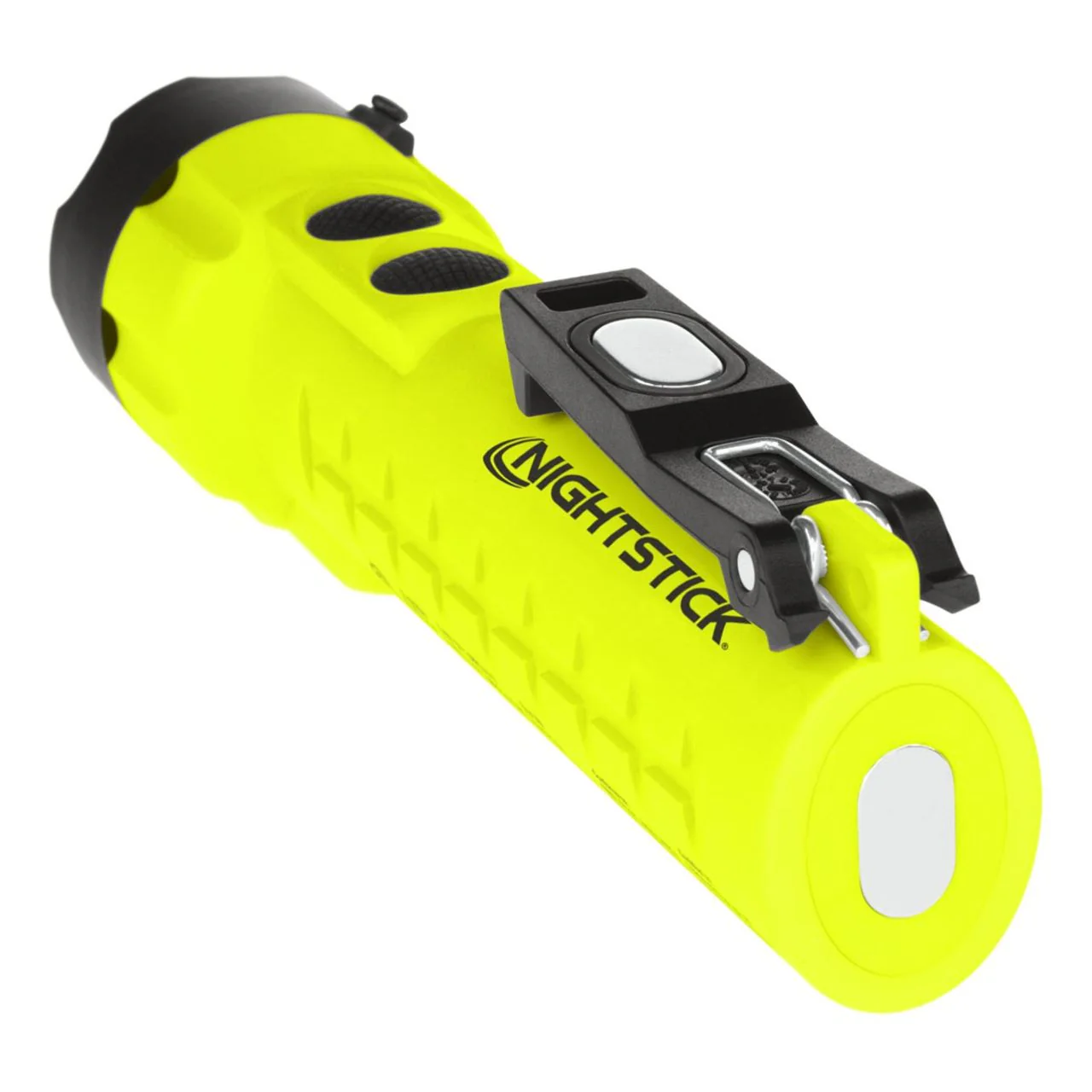 Nightstick Intrinsically Safe Dual-Light Flashlight w/Magnets - 3 AA (not included) - Green - UL913 - Image 5