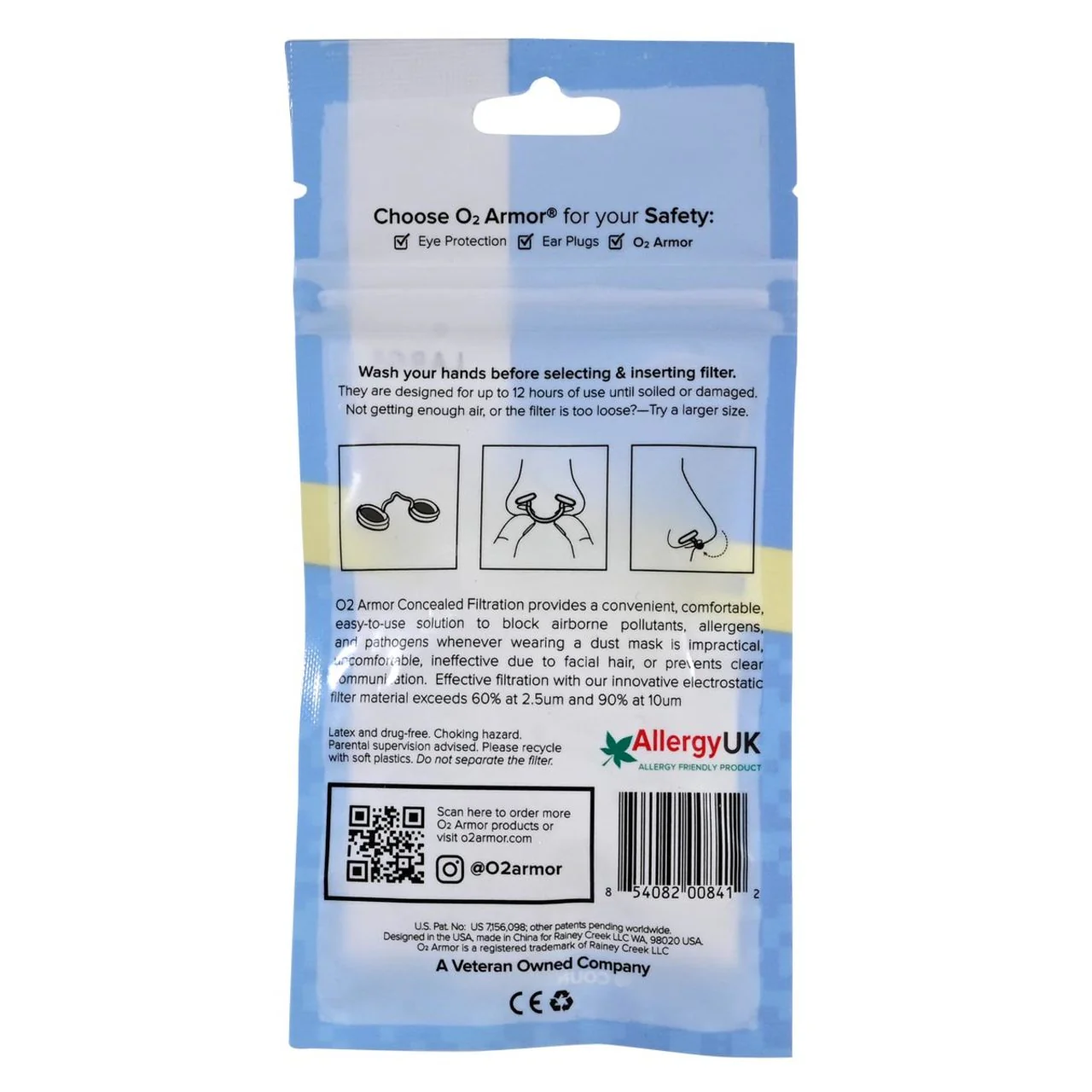 O2 Armor Nose Filter - 10 Pack - Image 13