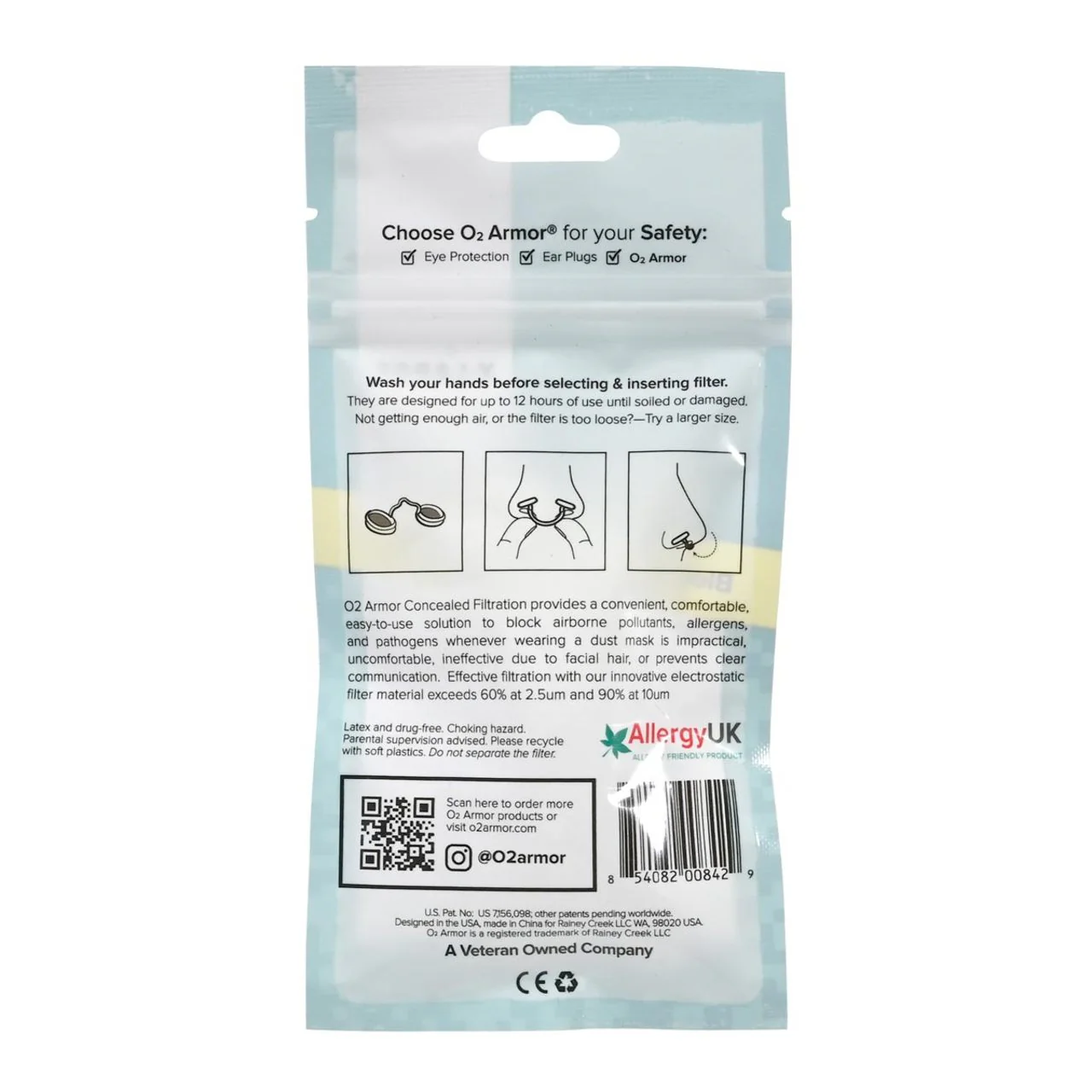 O2 Armor Nose Filter - 10 Pack - Image 15