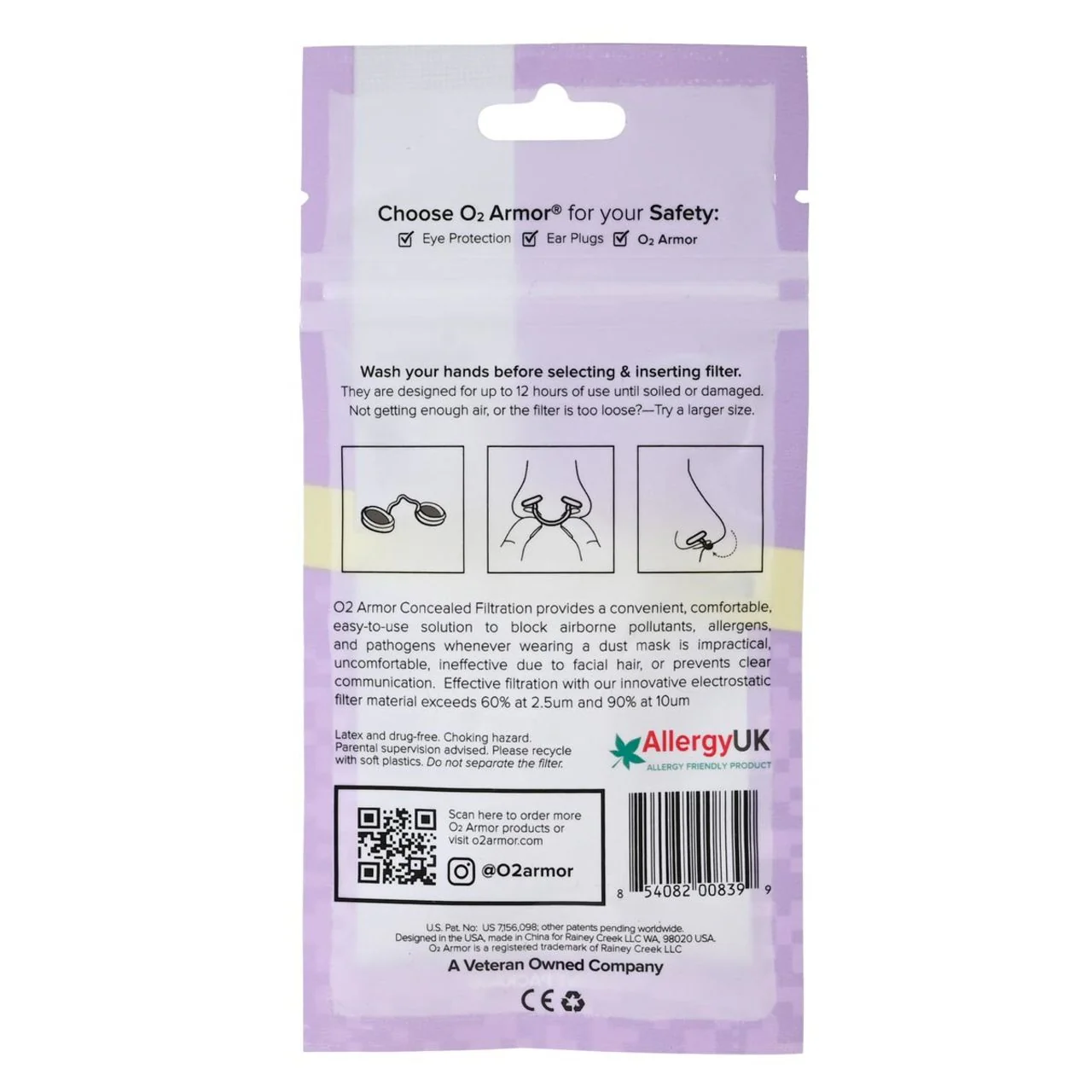 O2 Armor Nose Filter - 10 Pack - Image 9
