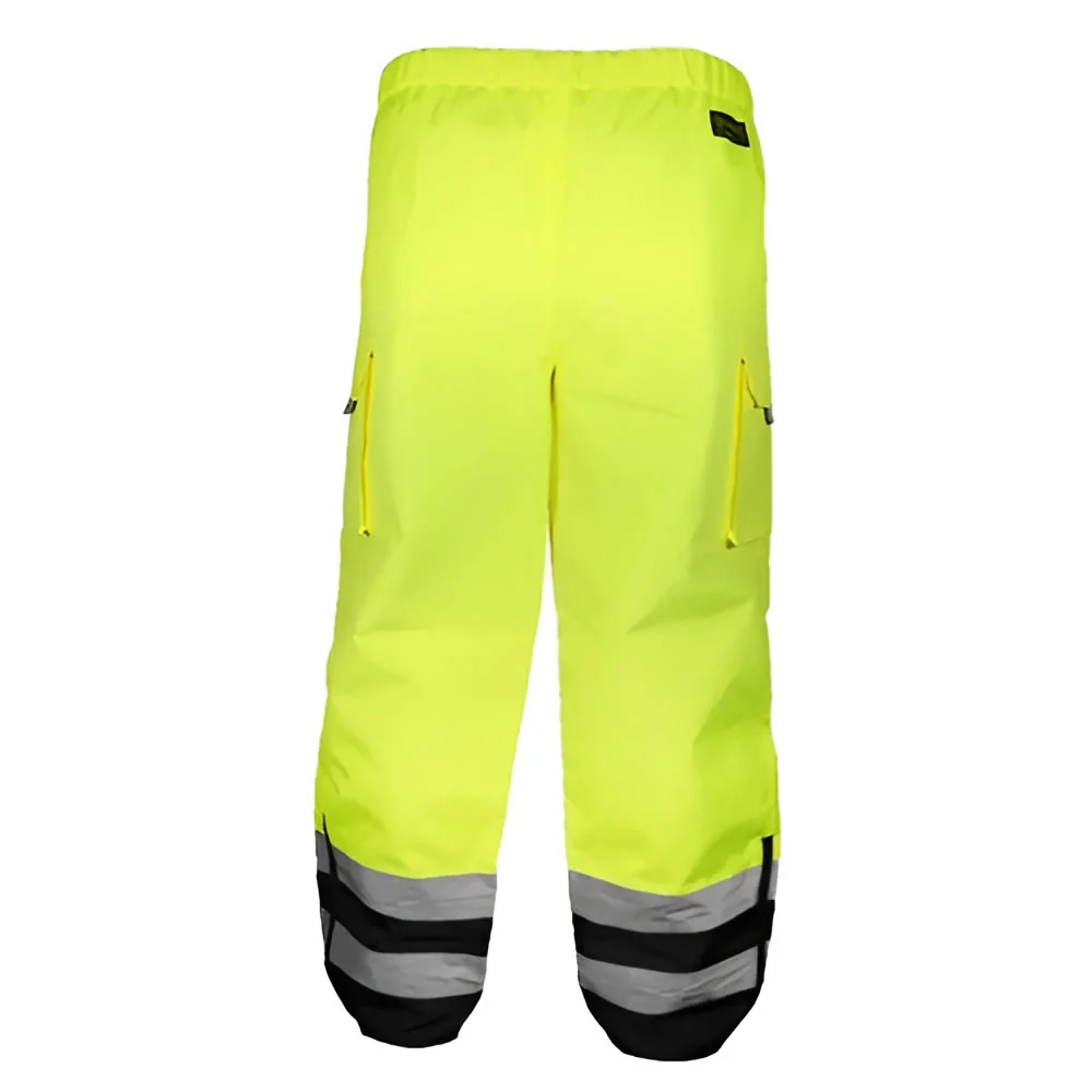 Occunomix Hi-Vis Class E Black Bottom Breathable Rain Pant, SP-RSPBK - Image 2