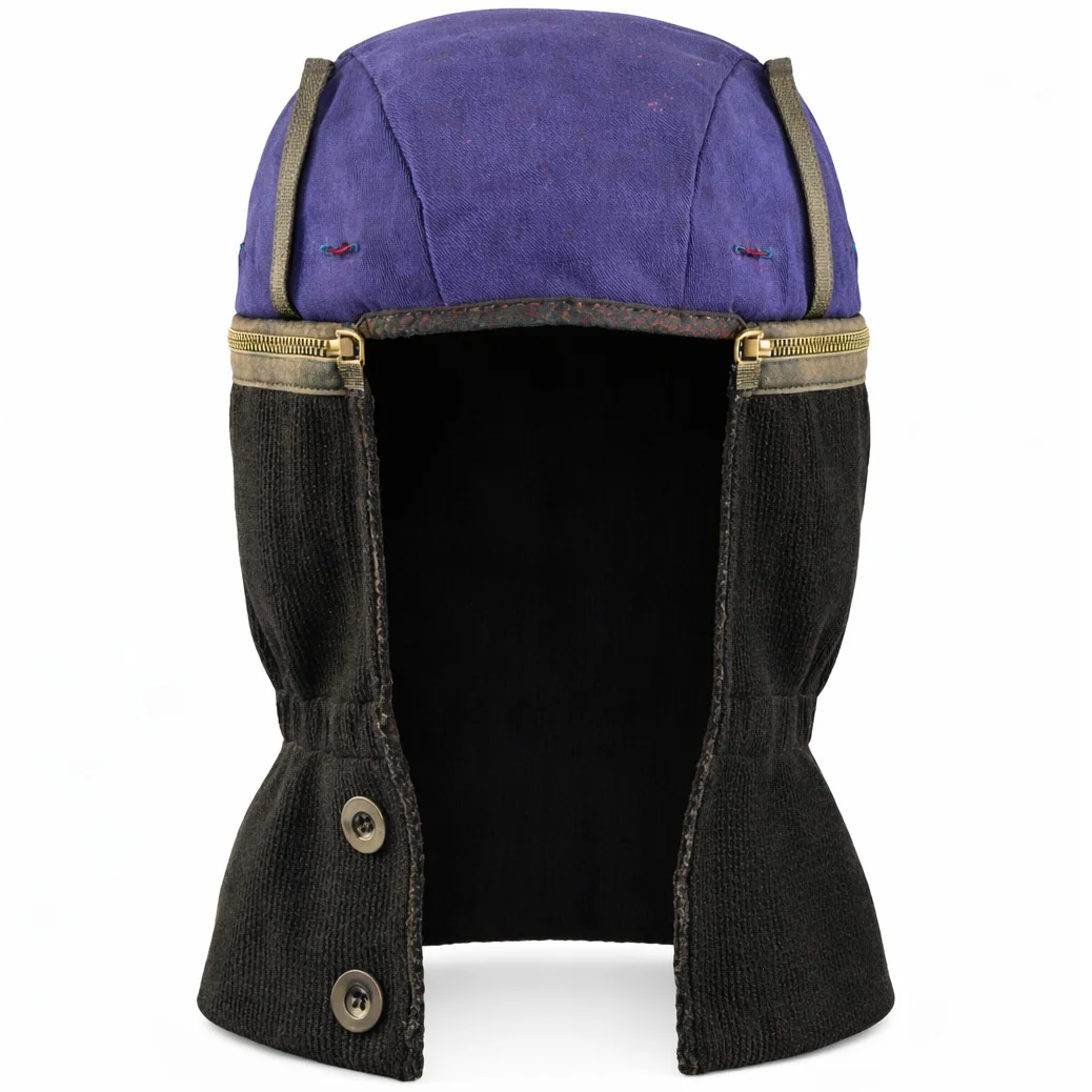 Winter Hard Hat Liner, 2-Piece, Zip off Cap