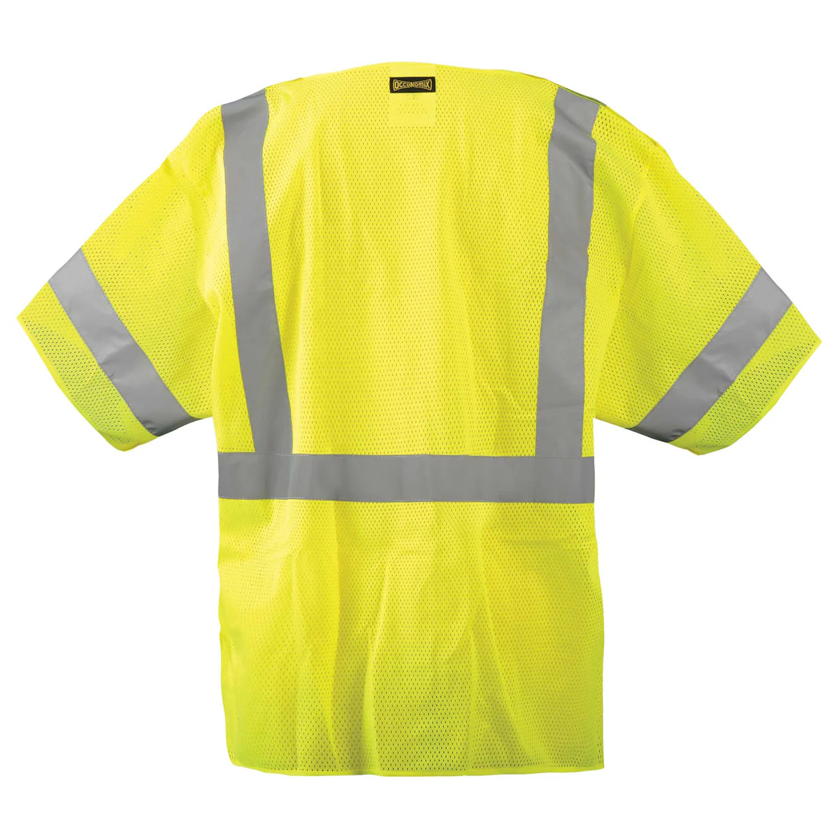 OccuNomix Type R Class 3 High-Vis 5 pt. Breakaway Mesh Safety Vest - LUX-HSGCB - Image 2