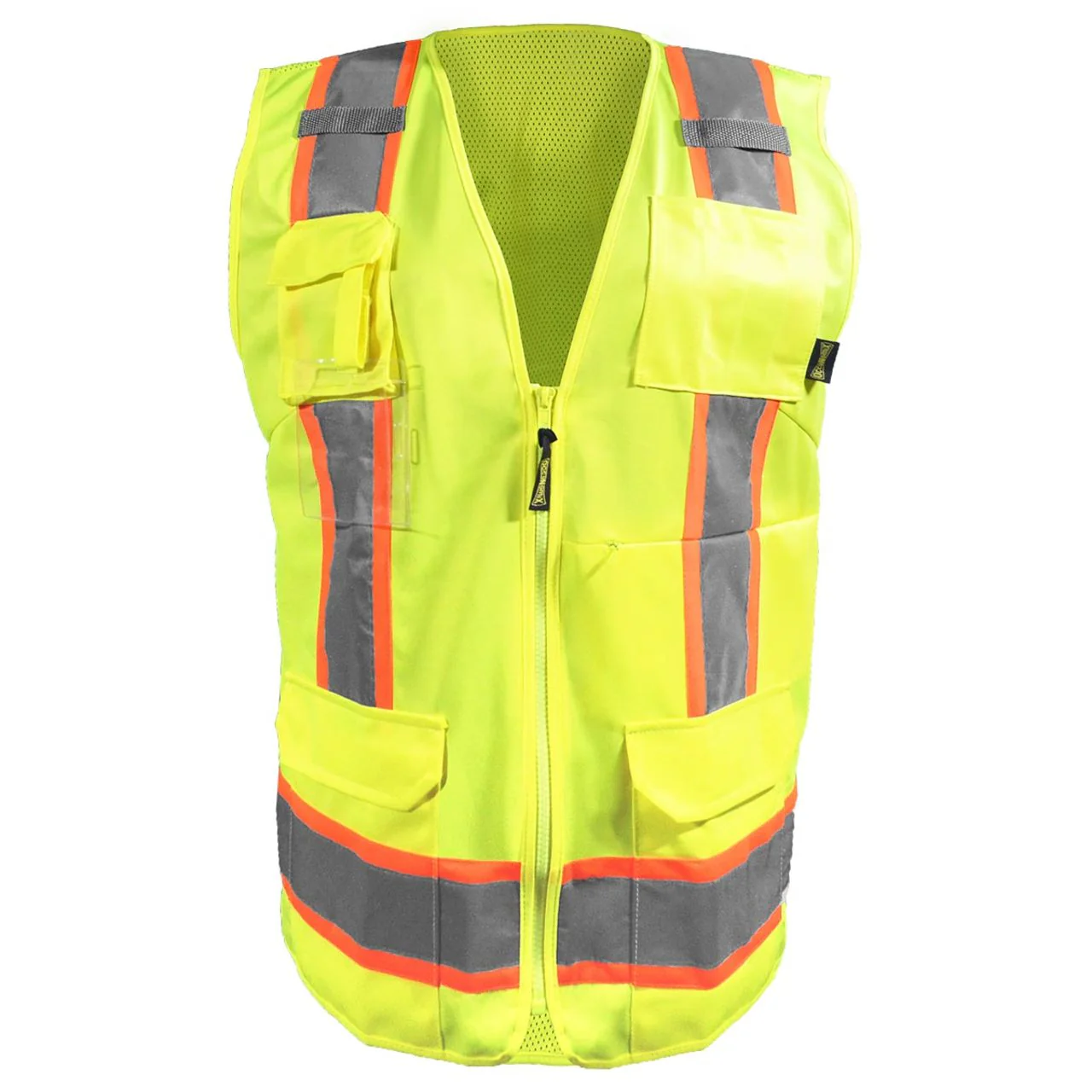 OccuNomix Women's Hi-Vis Type R Class 2 Sustainable Surveyor Safety Vest, LUX-RYSMW