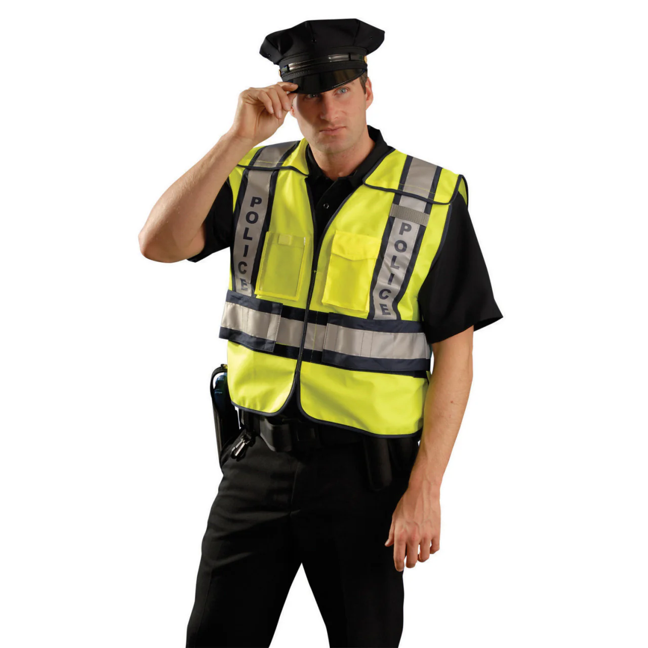 OccuNomix Type P Class 2 Hi-Vis Public Safety Police Vest, LUX-PSP - Image 4