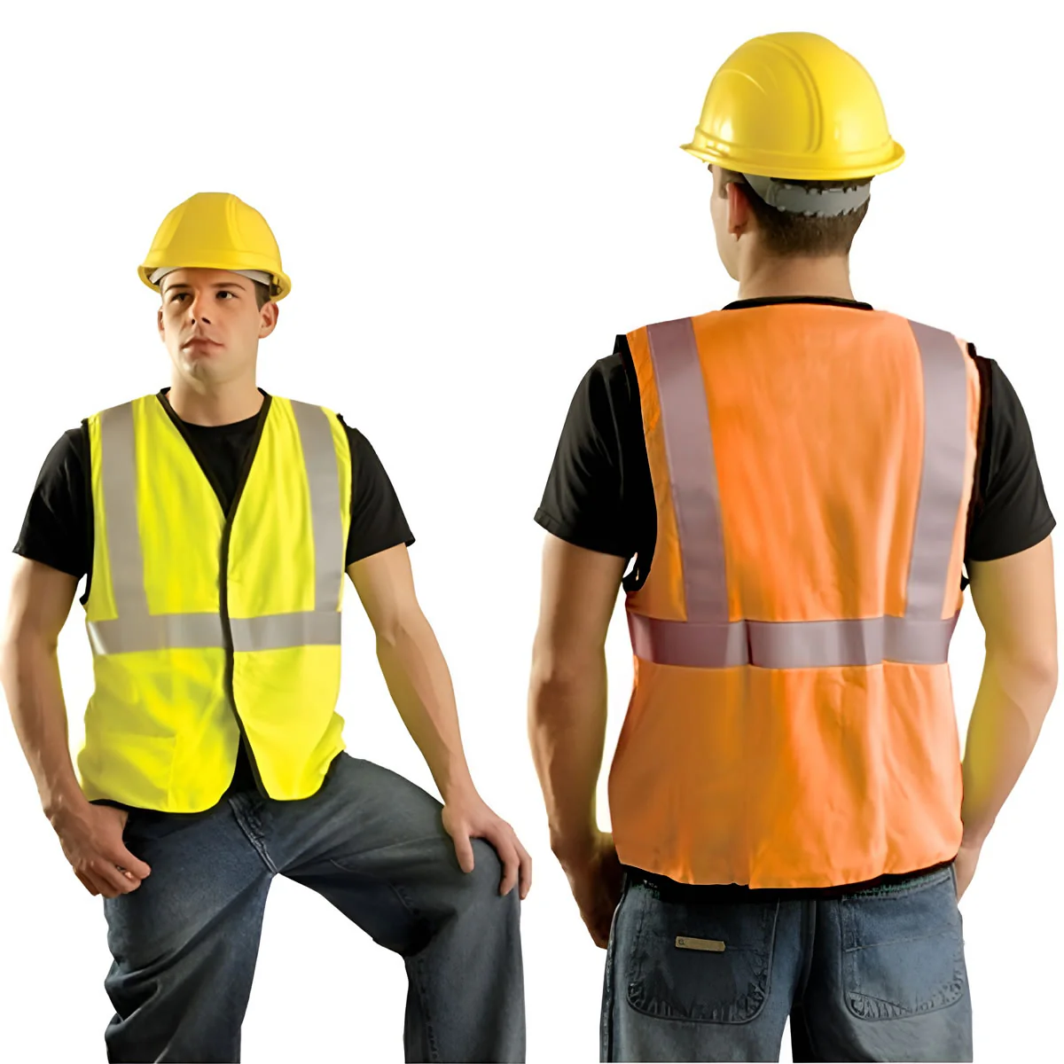 OccuNomix Type R Class 2 High-Vis Flame Resistant Safety Vest - LUX-SSG/FR - Image 5