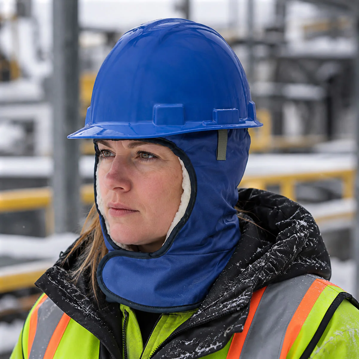 Winter Hard Hat Liner, Sherpa Lined Insulated - SS550 - Image 4