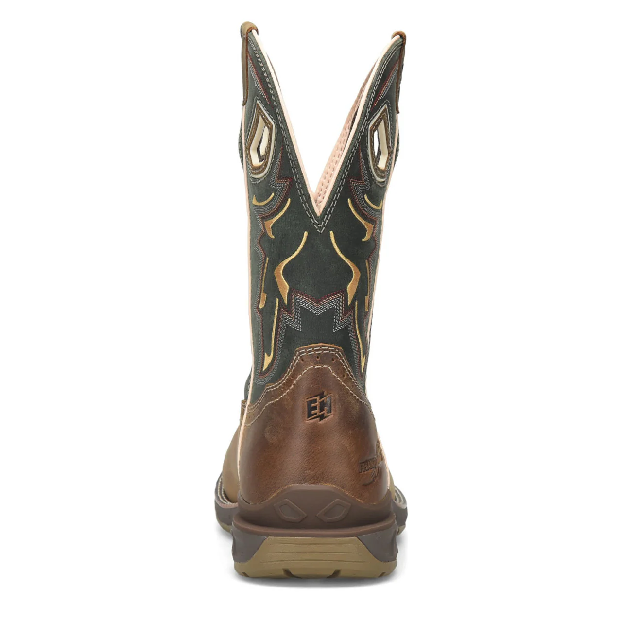 Phantom Rider Men's Kerrick 11" EH Composite Toe Boots, DH5356, Brown/Green - Image 6