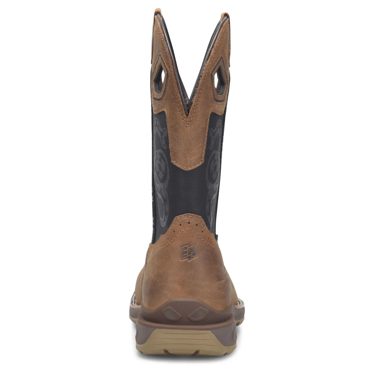 Phantom Rider Men's Serpentine 11" Composite Toe Boots, PH5007, Brown - Image 5