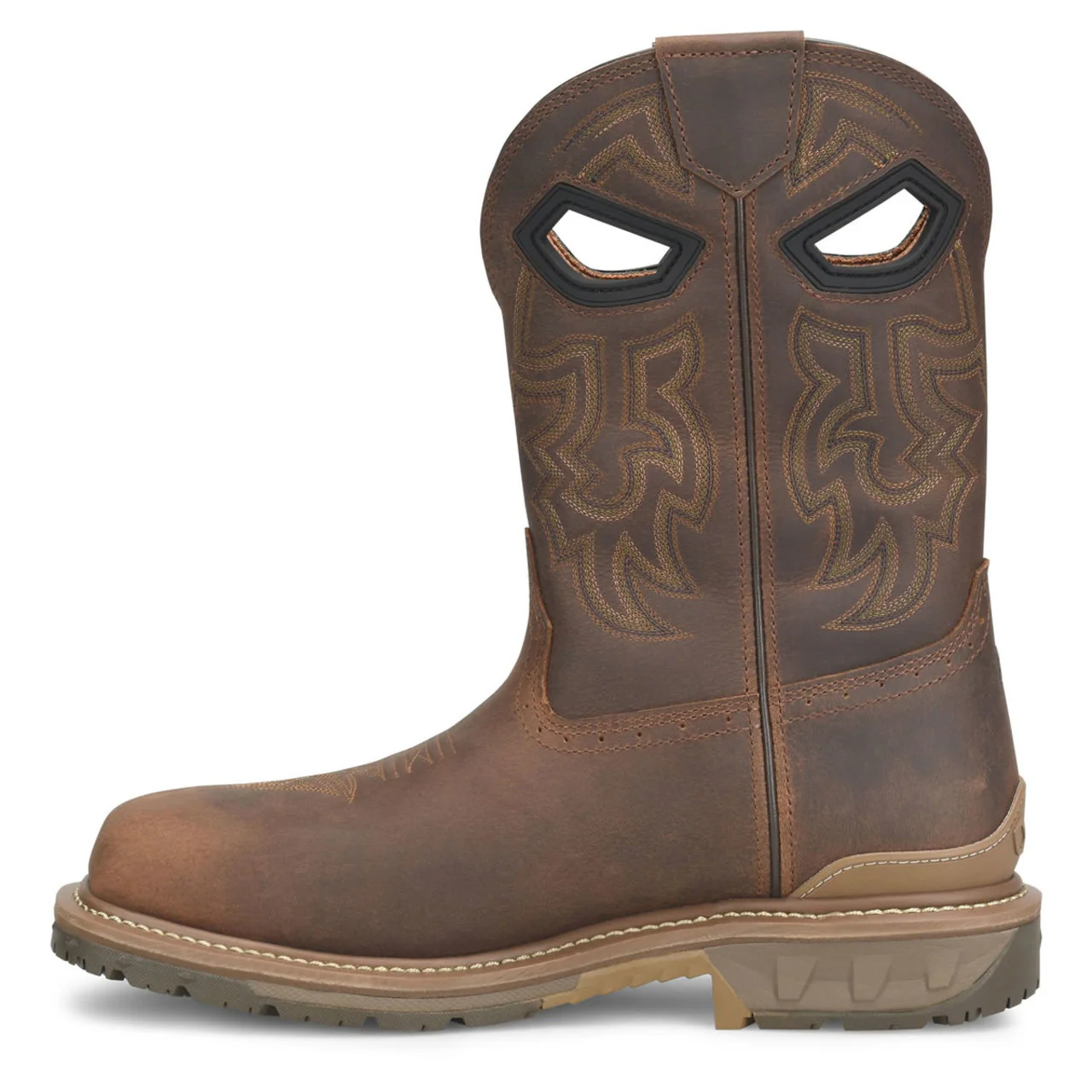 Phantom Rider Men's Stanton 11" Waterproof EH Composite Toe Boots, PH5010, Brown - Image 4