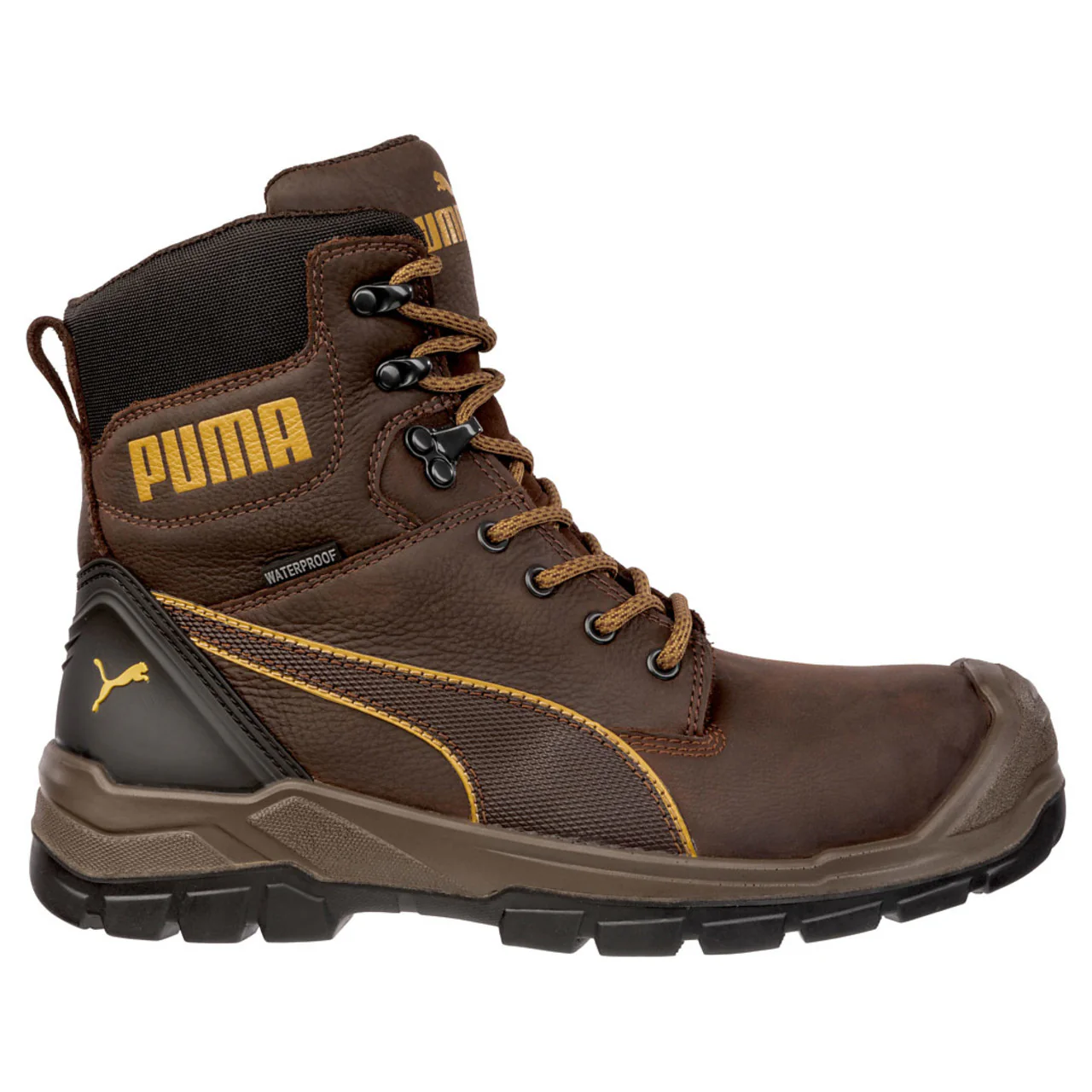 Puma Safety Men's Conquest CTX Waterproof EH Composite Boots, 630655, Brown - Image 7