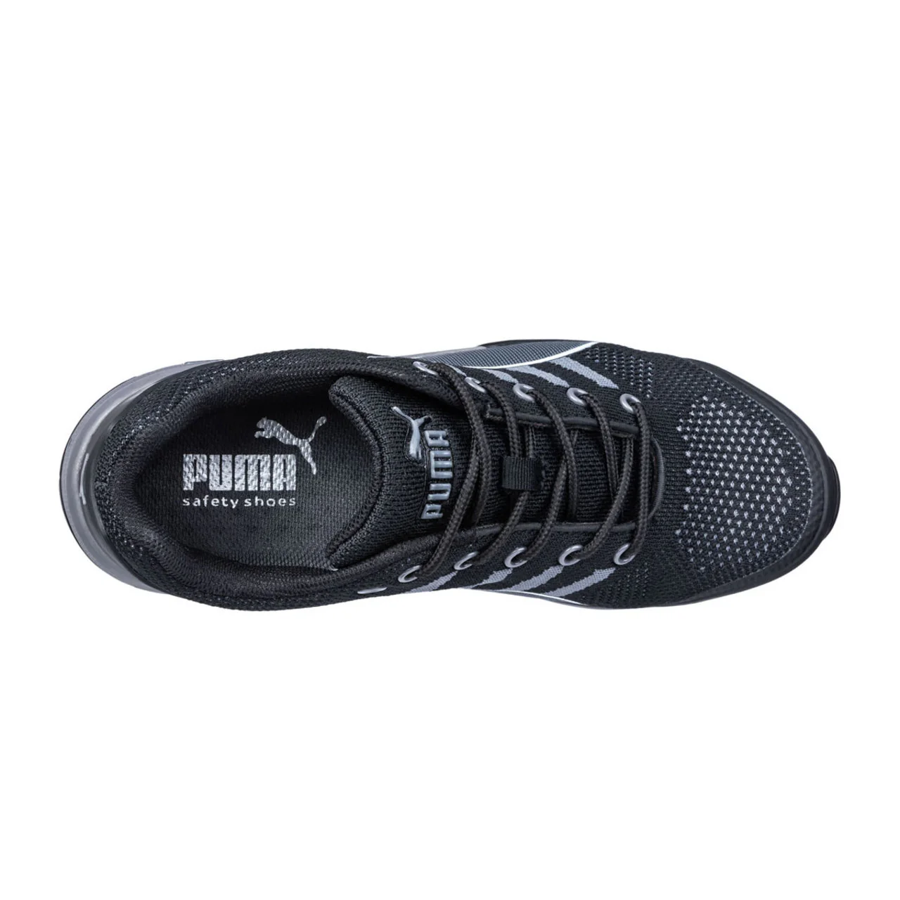 Puma Safety Women's Celerity Knit Low SD Steel Toe Athletic Shoes, 642925, Black - Image 3