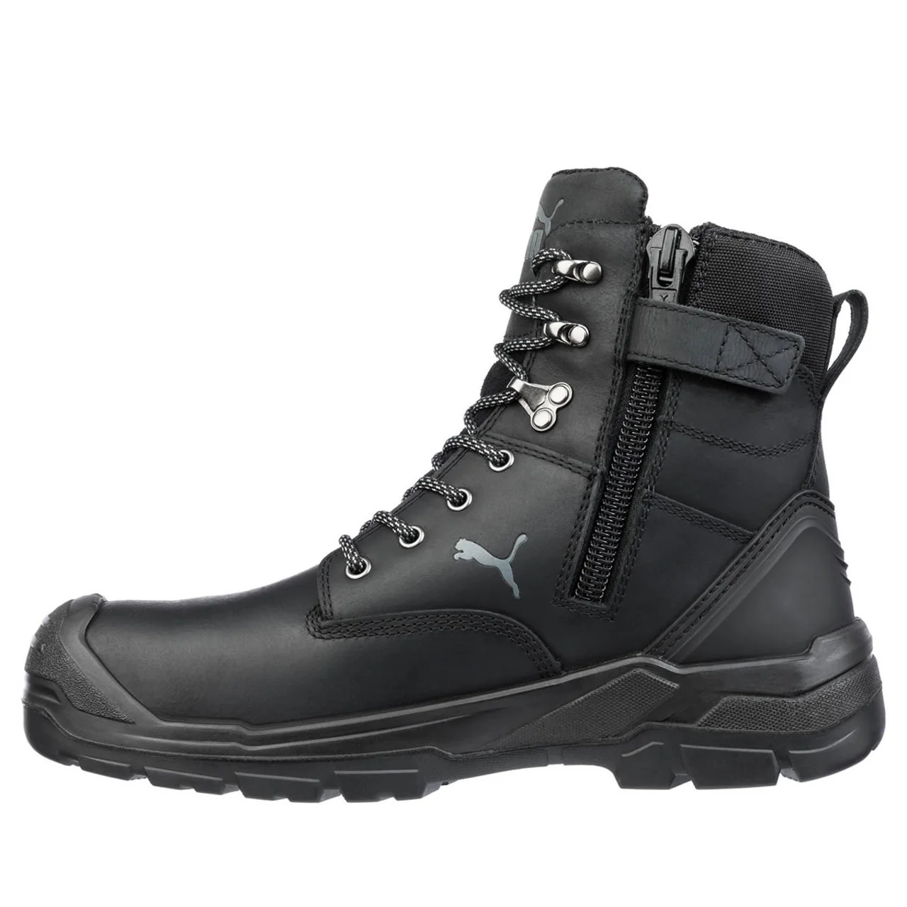 Puma Safety Women's Conquest CTX High 7" EH Composite Toe Boots, 630675, Black - Image 5