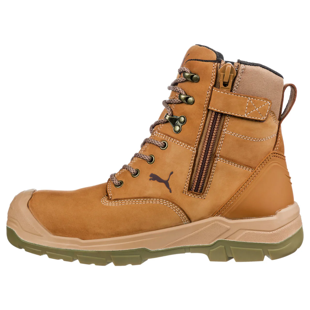 Puma Safety Women's Conquest High 7" EH Composite Toe Boots, 630565, Wheat - Image 5