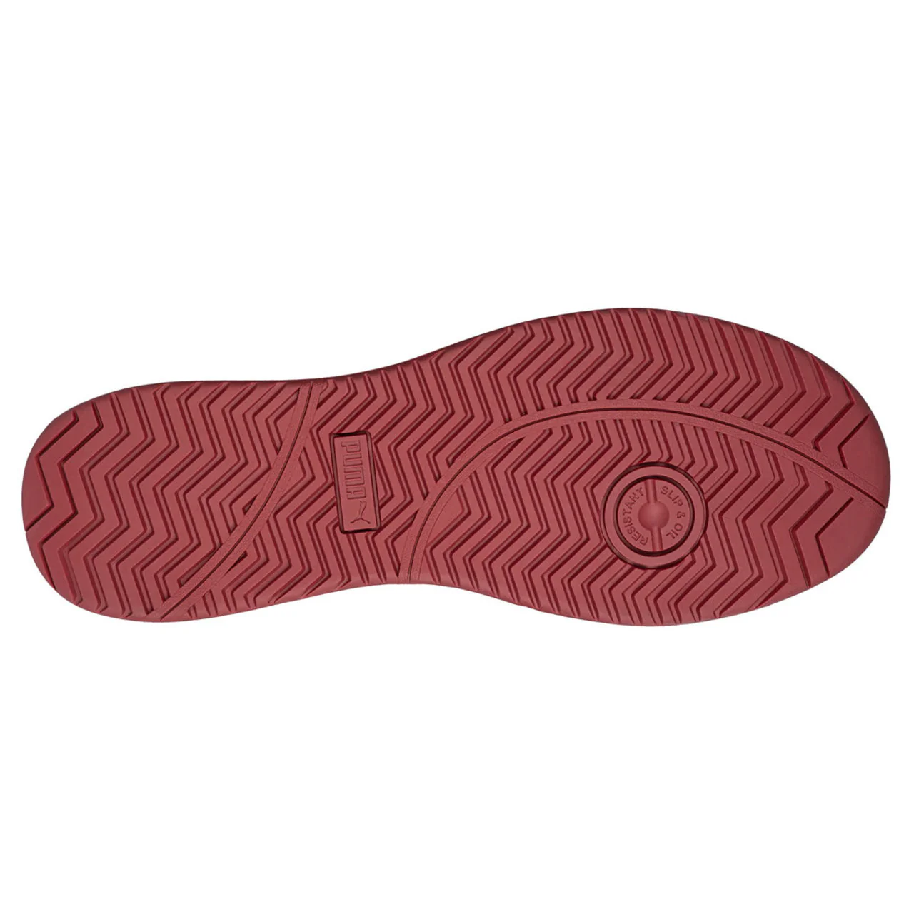 Puma Safety Women's Frontcourt Low EH Composite Toe Shoes, 640215, Black/White/Red - Image 6