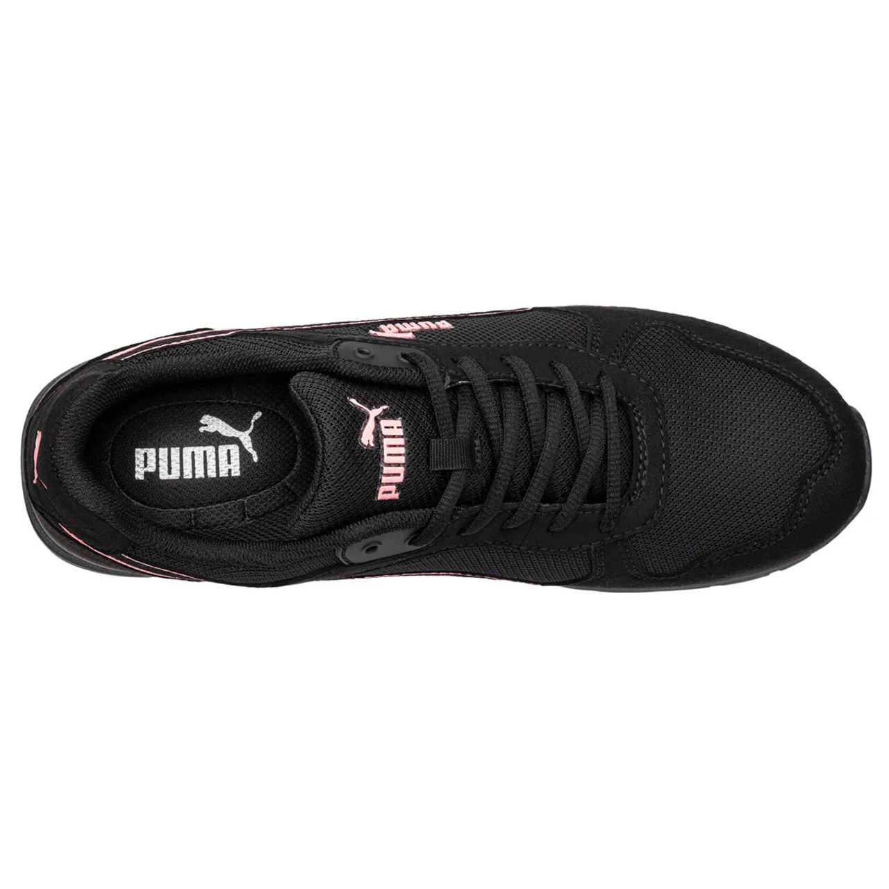Puma Safety Women's Frontside Low EH Composite Toe Shoes, 643125, Black/Pink - Image 3