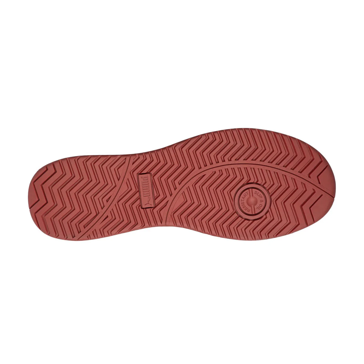 Puma Safety Women's Icon Suede Low EH Composite Toe Shoes, 640135, Red/White - Image 5