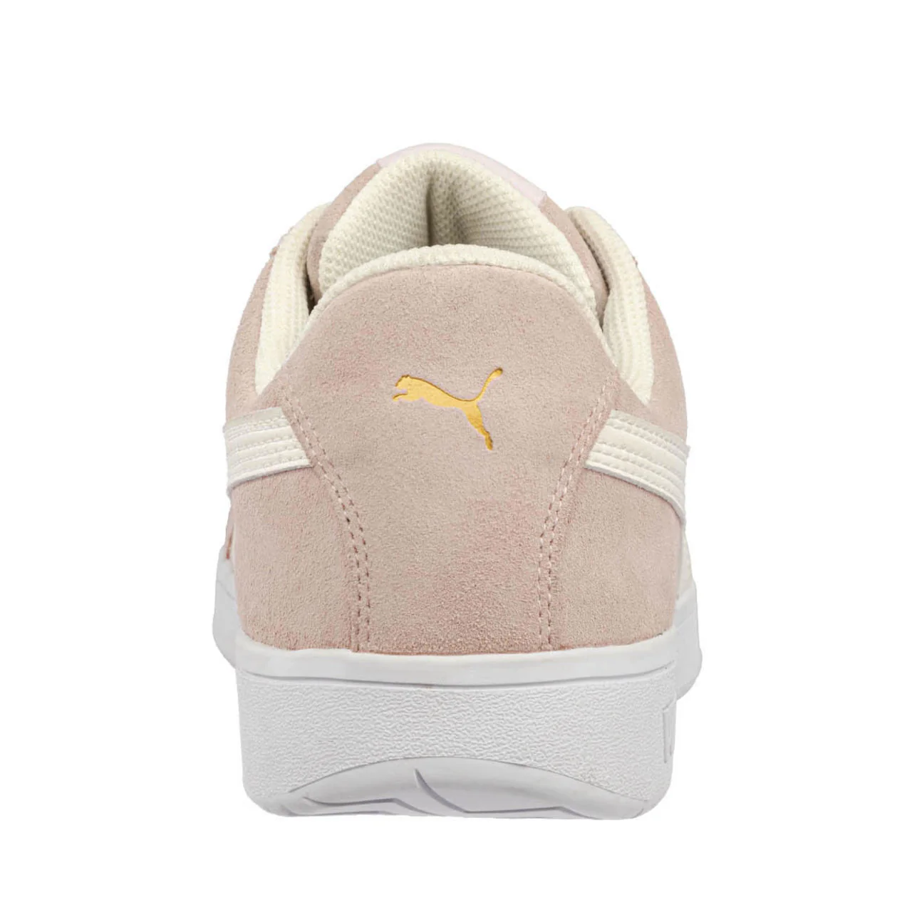 Puma Safety Women's Icon Suede Low EH Composite Toe Shoes, 640145, Pink/White - Image 3