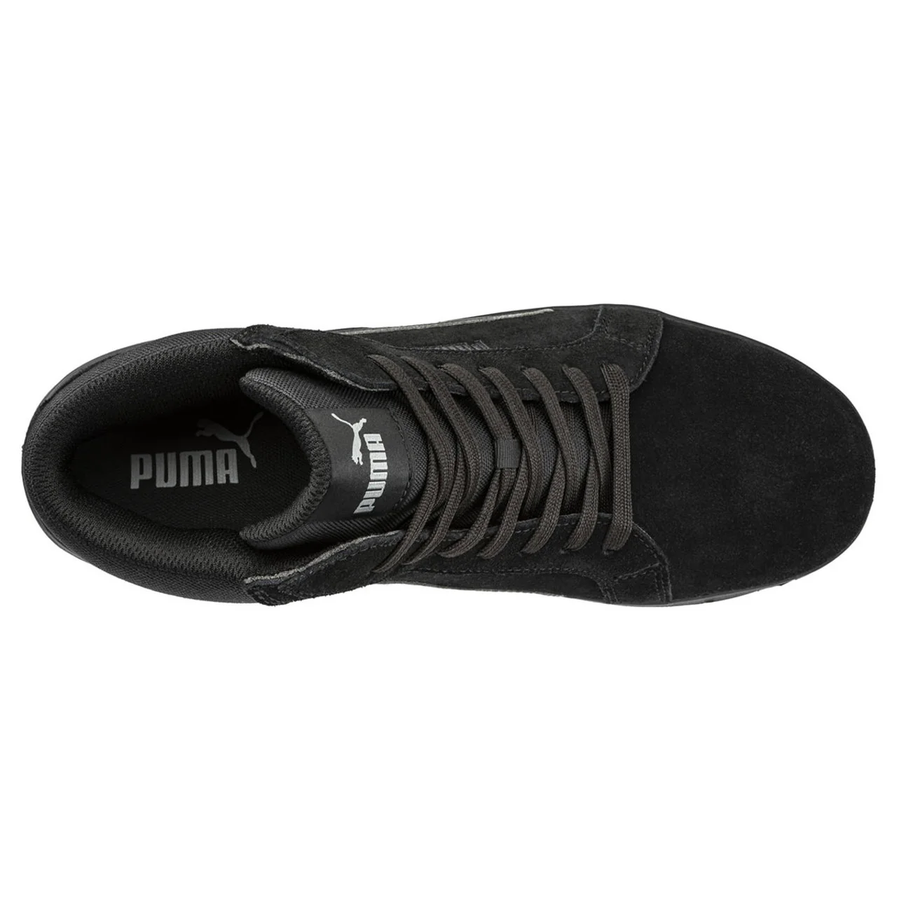 Puma Safety Women's Iconic Mid EH Composite Toe Shoes, 630315, Black - Image 2