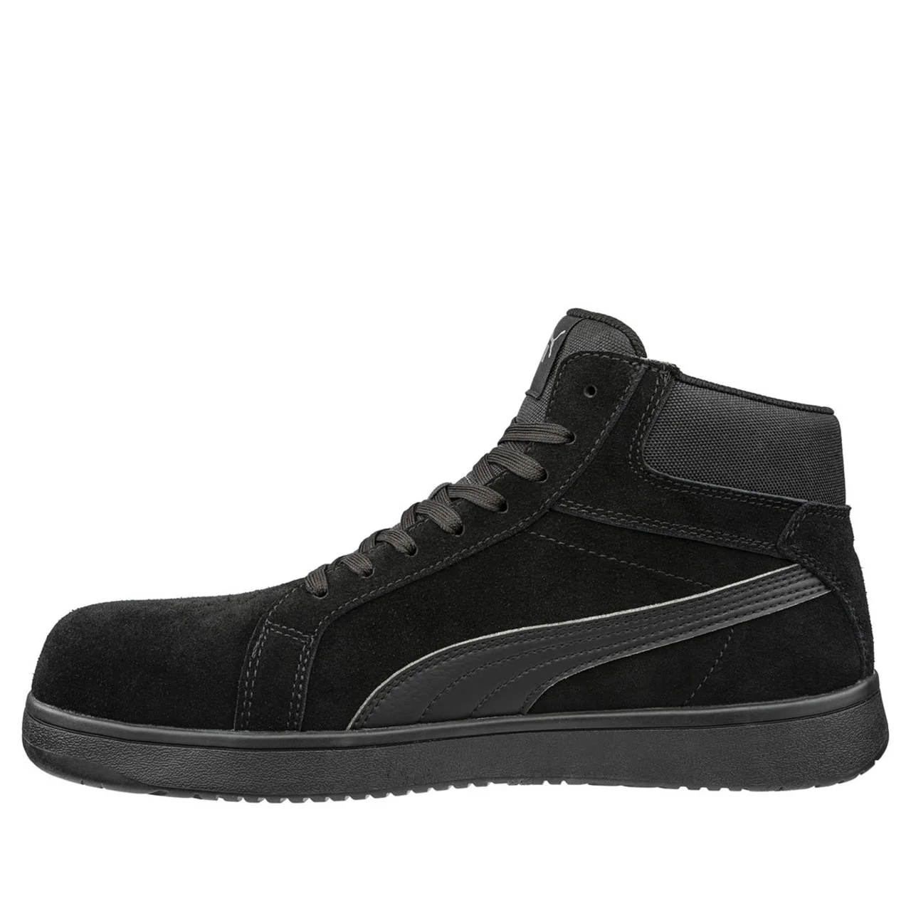 Puma Safety Women's Iconic Mid EH Composite Toe Shoes, 630315, Black - Image 4