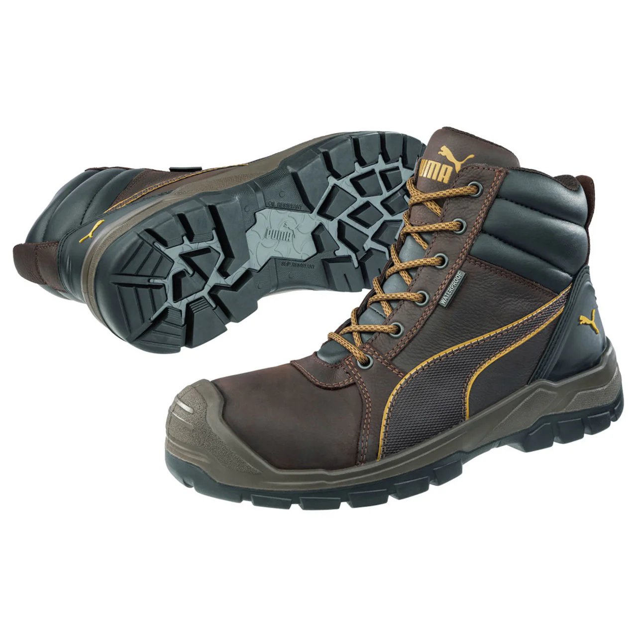 Puma Safety Women's Tornado CTX 6" EH Composite Toe Boots, 630685, Brown - Image 2