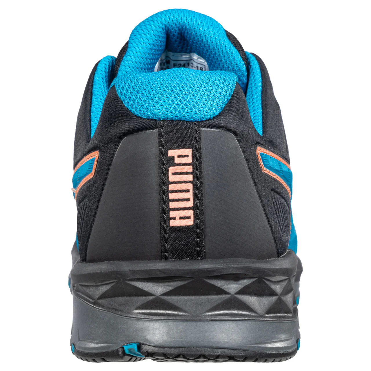 Puma Safety Women's W-Motion Protect Define Low 2.0 Black & Aqua SD Composite Toe Shoes - 643945 - Image 5