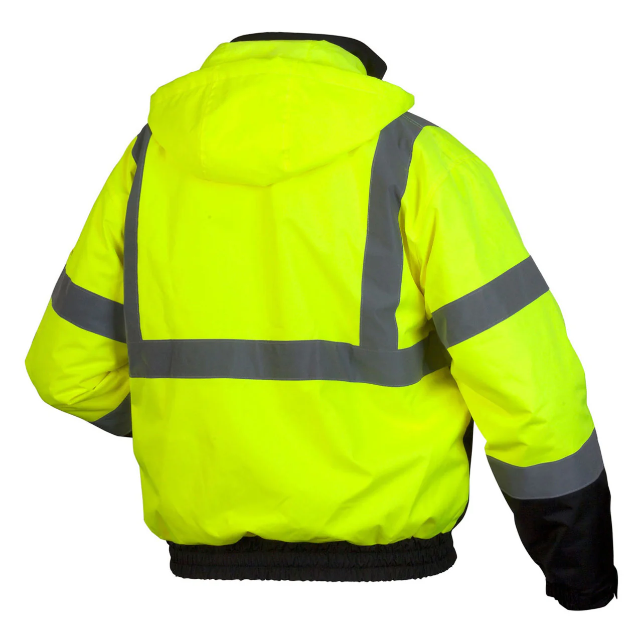 Pyramex RJ31 Type R Class 3 Hi-Vis Waterproof Fleece Lined Jacket - Image 2