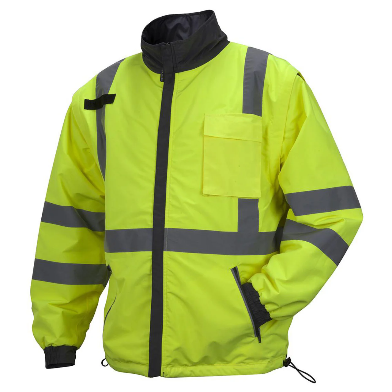 Pyramex RJR34 Type R Class 3 Hi-Vis 4-in-1 Jacket, Hi-Vis Lime Green
