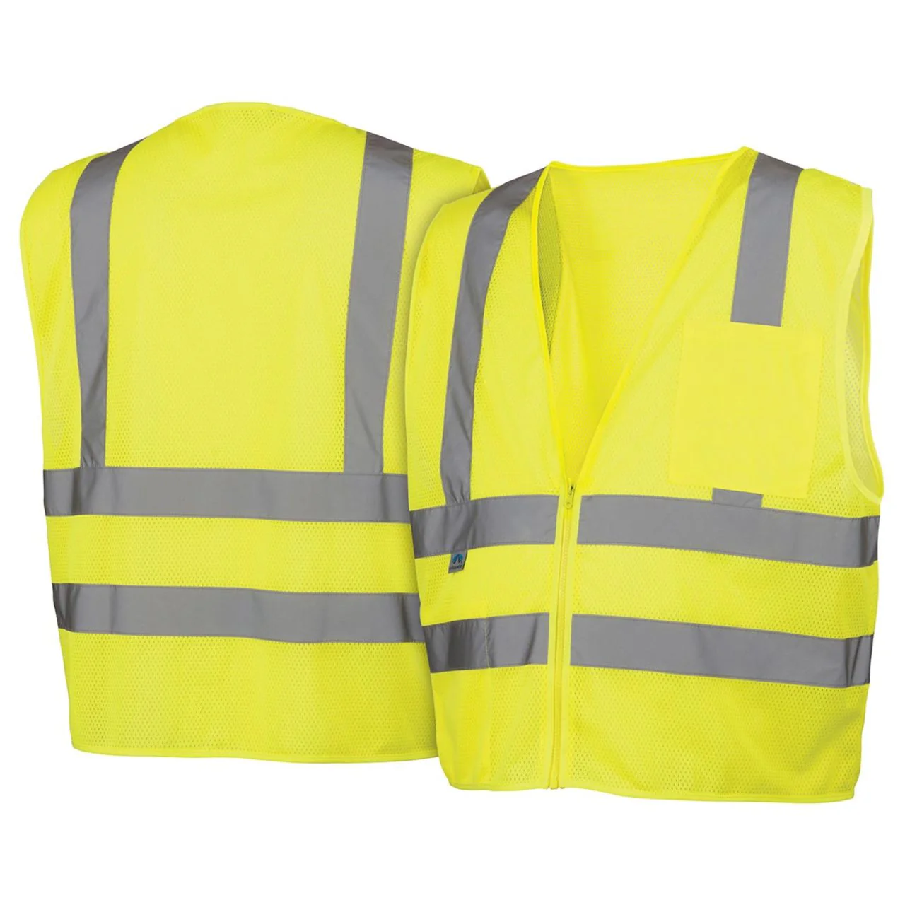 Pyramex RVZ26 Type R Class 2 Hi-Vis Mesh Safety Vest - Image 3