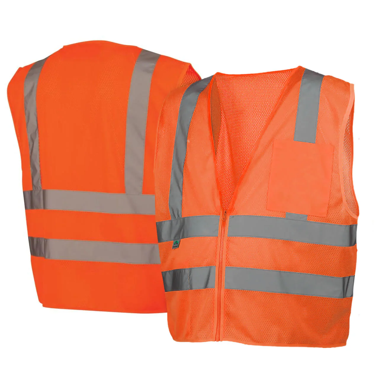 Pyramex RVZ26 Type R Class 2 Hi-Vis Mesh Safety Vest - Image 7