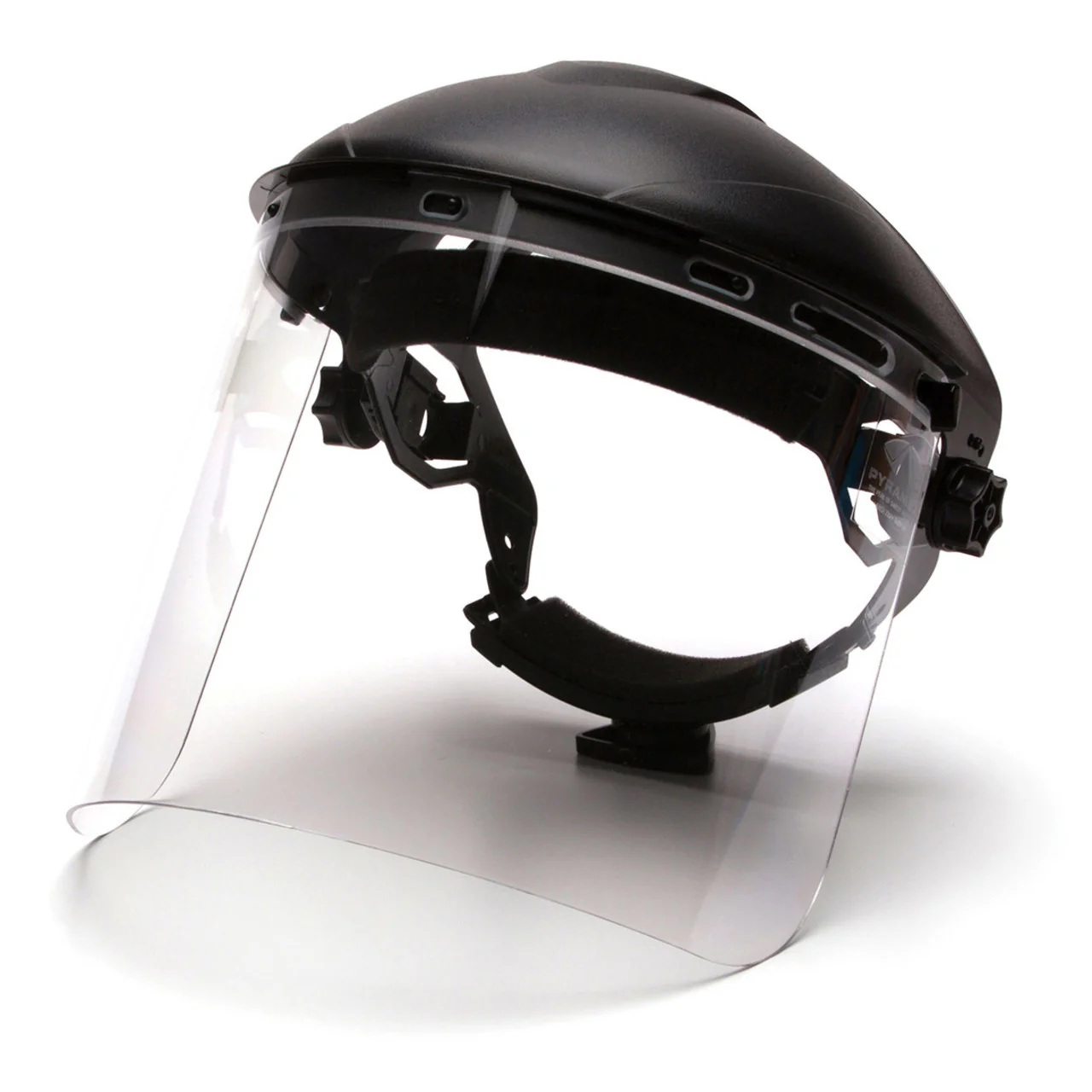 Pyramex Clear Cylinder Polycarbonate Face Shield - S1210 - Shield Only - Image 2