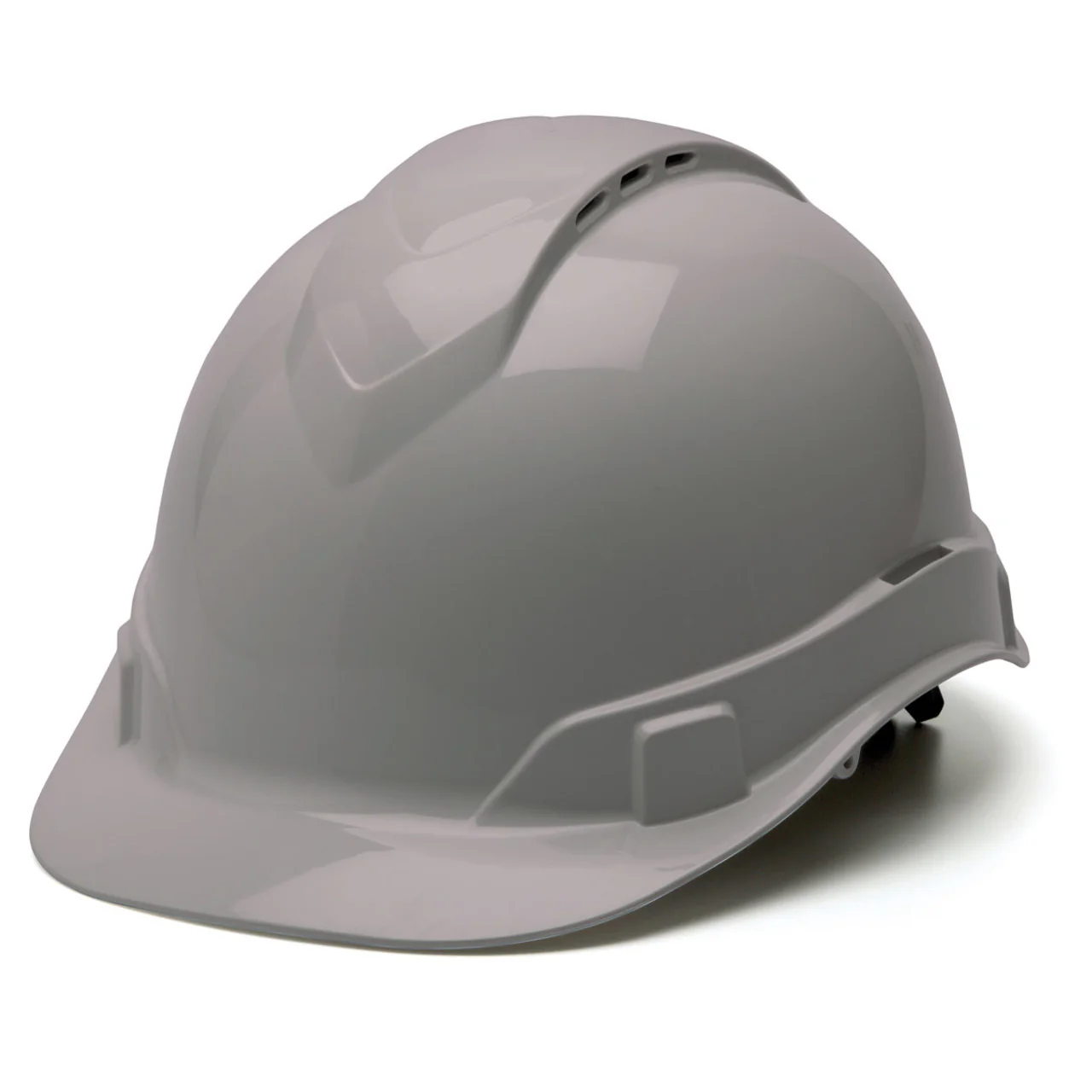 Pyramex Ridgeline Vented Cap Style Hard Hat 4-Point Ratchet Suspension - Image 14