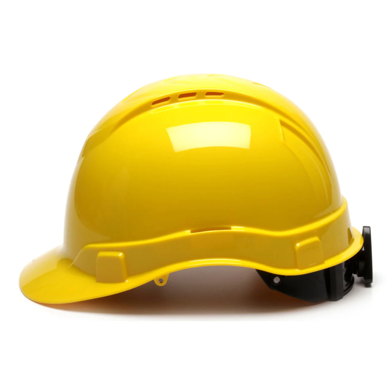 Pyramex Ridgeline Vented Cap Style Hard Hat 4-Point Ratchet Suspension - Image 8