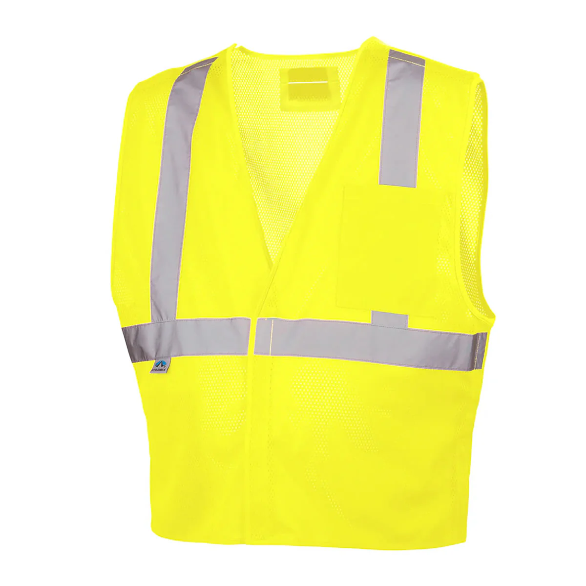 Pyramex RVHL25 Type R Class 2 Hi-Vis Breakaway Mesh Safety Vest - Image 3