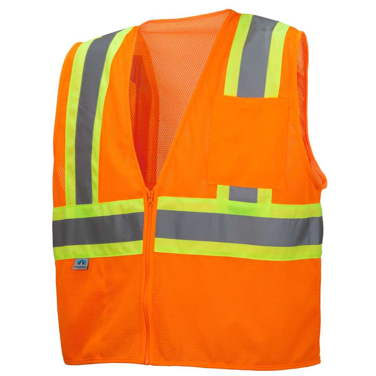 Pyramex RVZ22SE Type R Class 2 Non FR Self Extinguishing Hi-Vis Safety Vest - Image 6