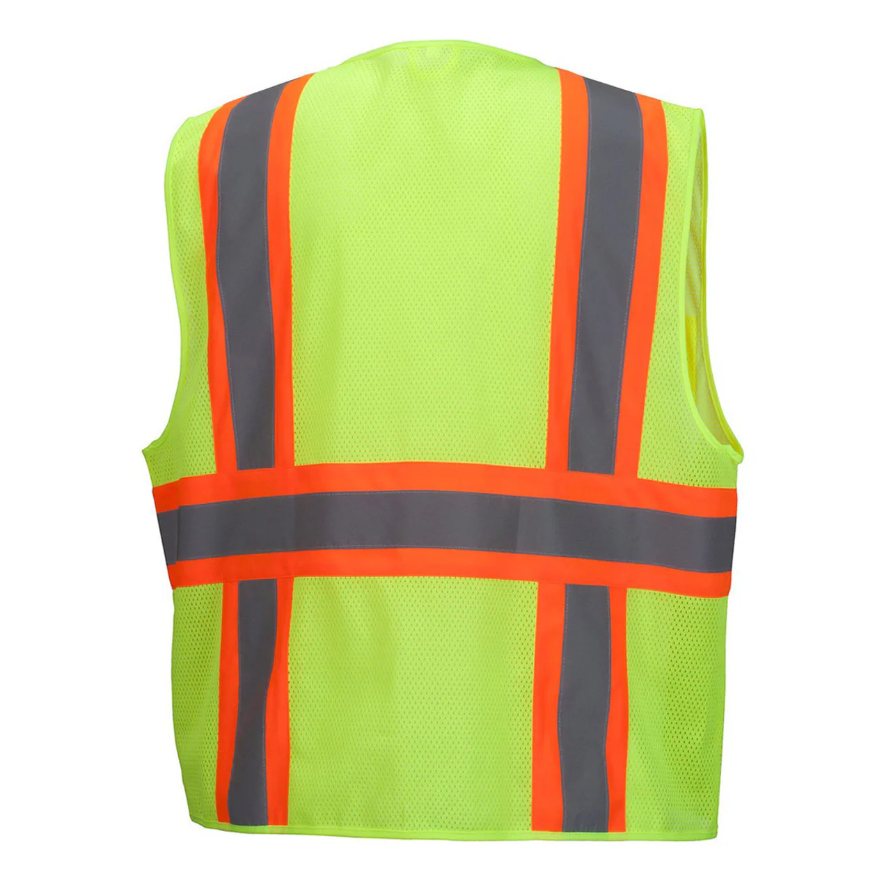 Pyramex RVZ23 Type R Class 2 Hi-Vis Two-Tone Mesh Safety Vest - Image 2