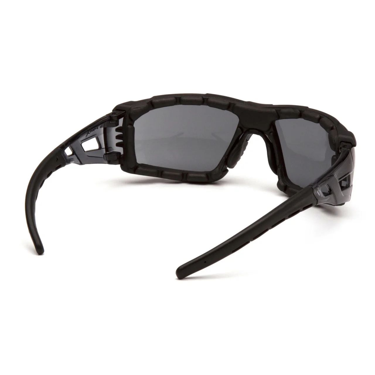 Pyramex Fyxate Foam Padded Sealed Safety Glasses, Black Temples - Image 4