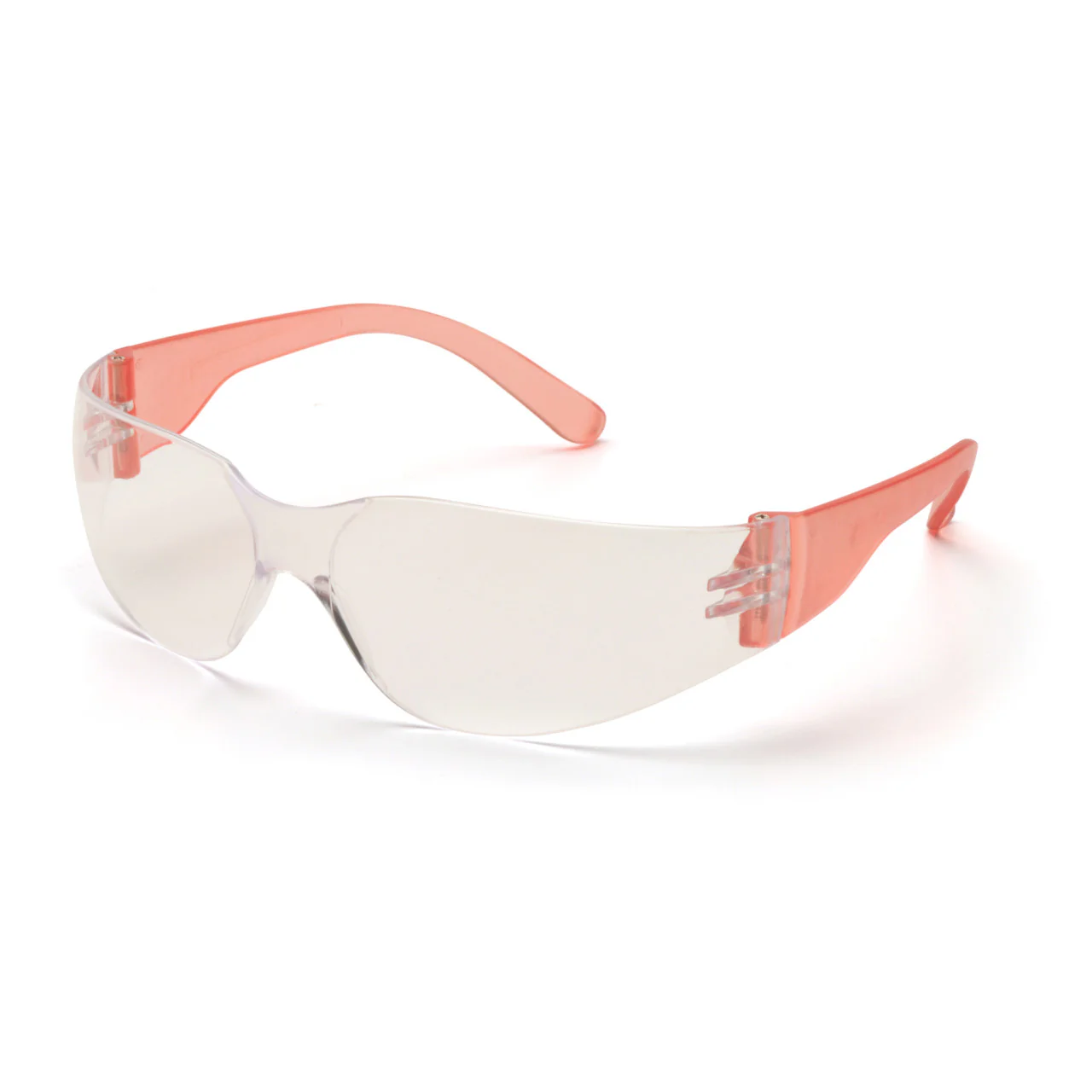 Pyramex Mini Intruder Safety Glasses, Clear Lens, Assorted Temple Colors, Case of 12 - Image 8
