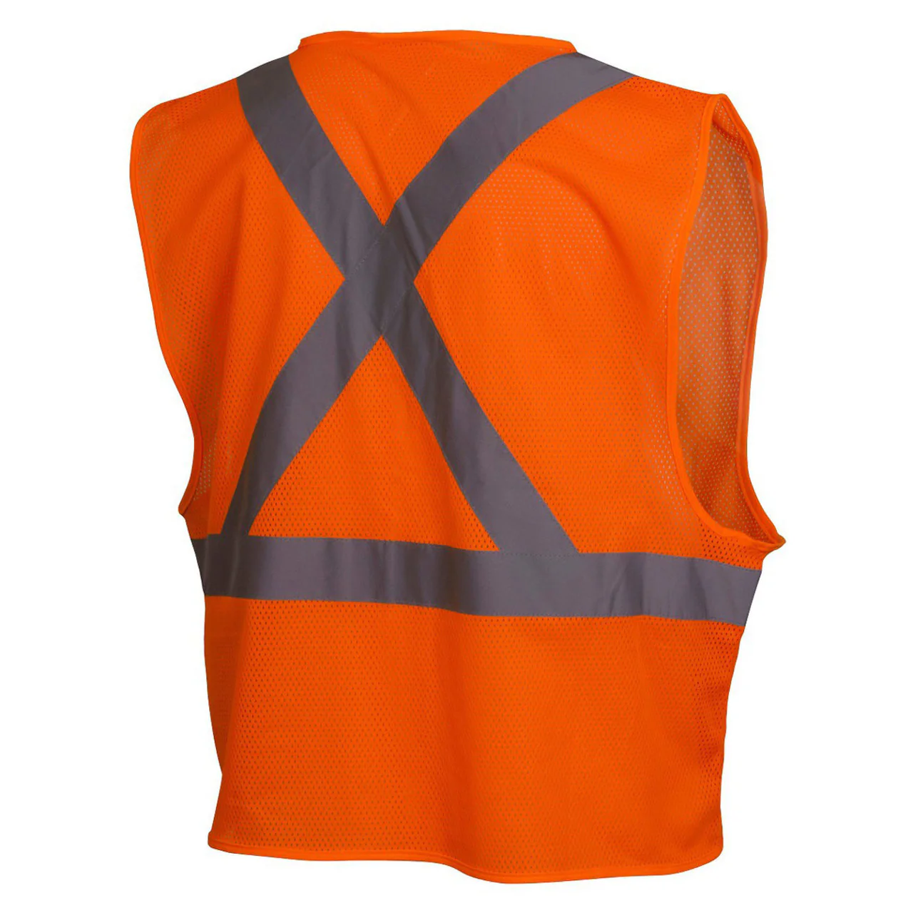 Pyramex RCZ21 Type R Class 2 Hi-Vis X-Back Mesh Safety Vest - Image 4