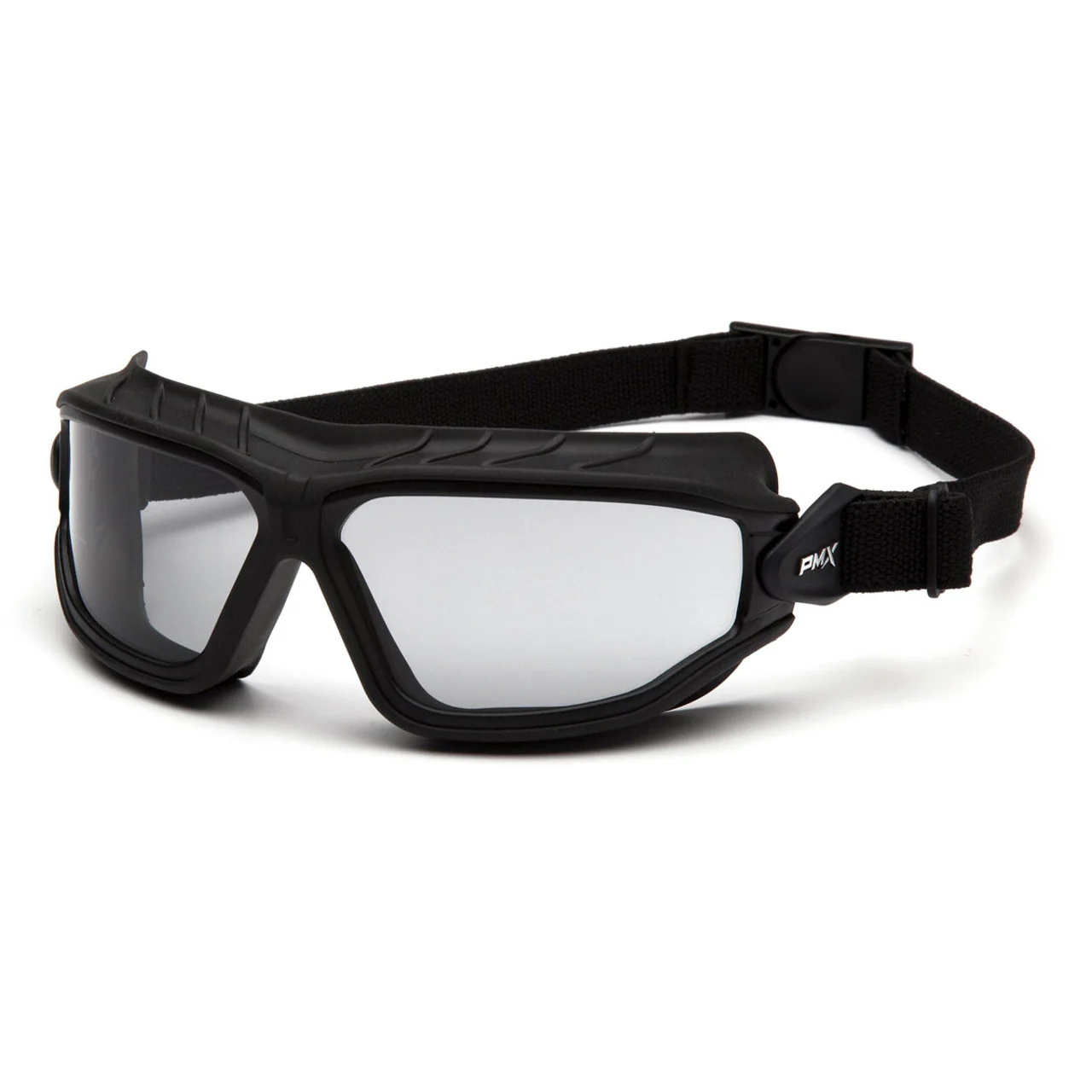 Pyramex Torser Rubber Gasket Sealed Safety Glasses, H2MAX Anti-Fog Lens, Black Strap - Image 5