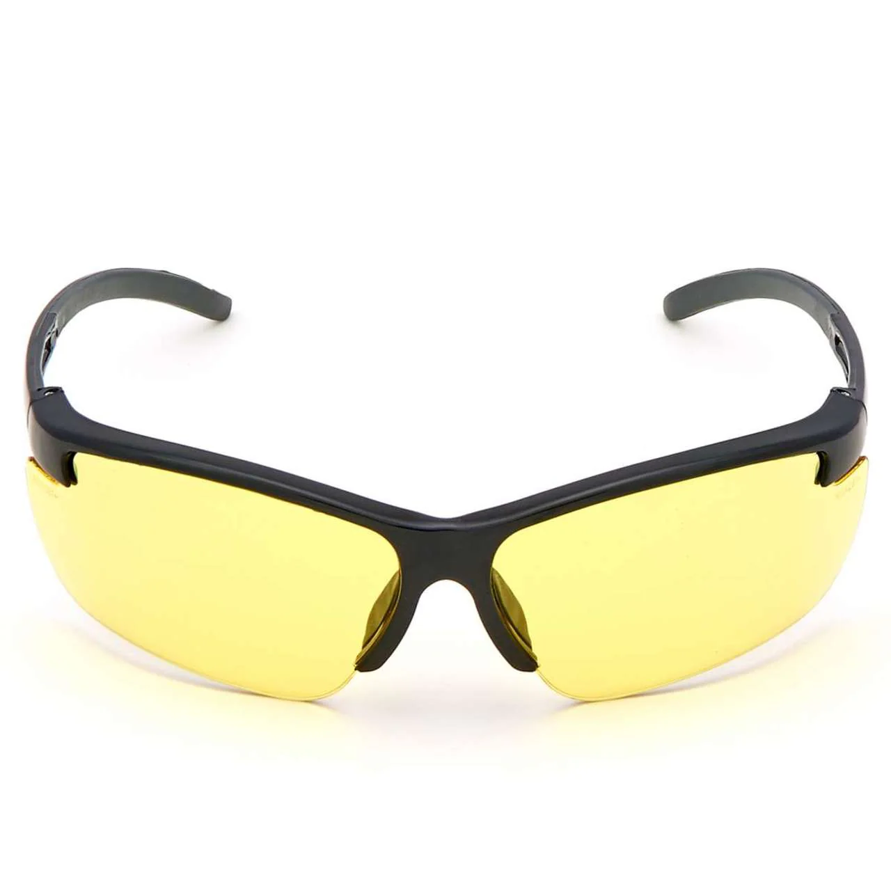 MSA Pyrenees Safety Glasses, Amber Anti-Fog Lens, Black Frame - 10033740 - Image 2