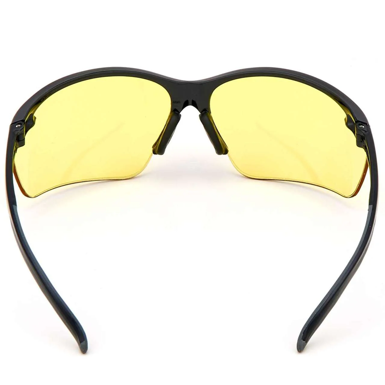MSA Pyrenees Safety Glasses, Amber Anti-Fog Lens, Black Frame - 10033740 - Image 5