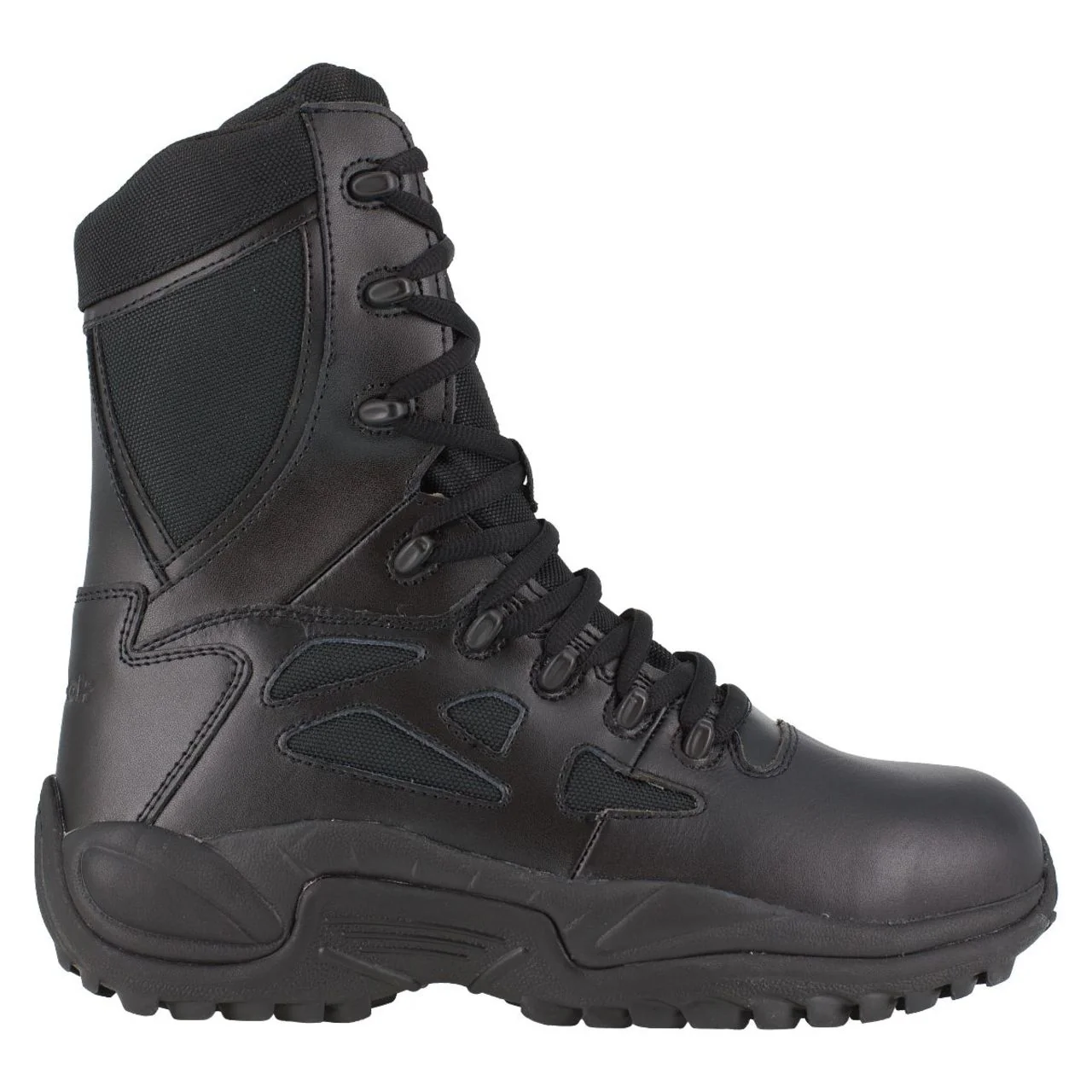 Reebok Men's 8" Rapid Response RB EH Comp Toe Stealth Boots, RB8874