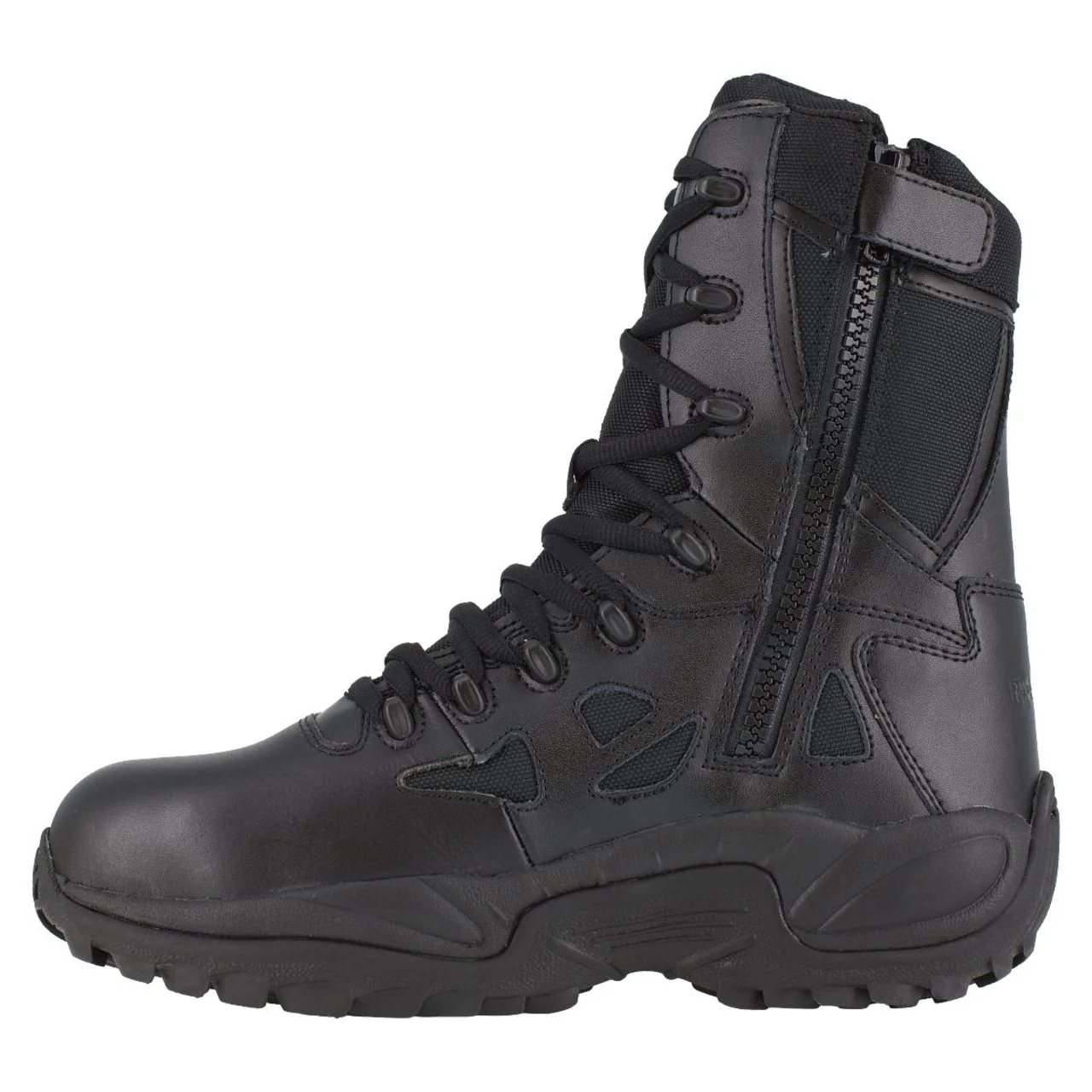 Reebok Men's 8" Rapid Response RB EH Comp Toe Stealth Boots, RB8874 - Image 3